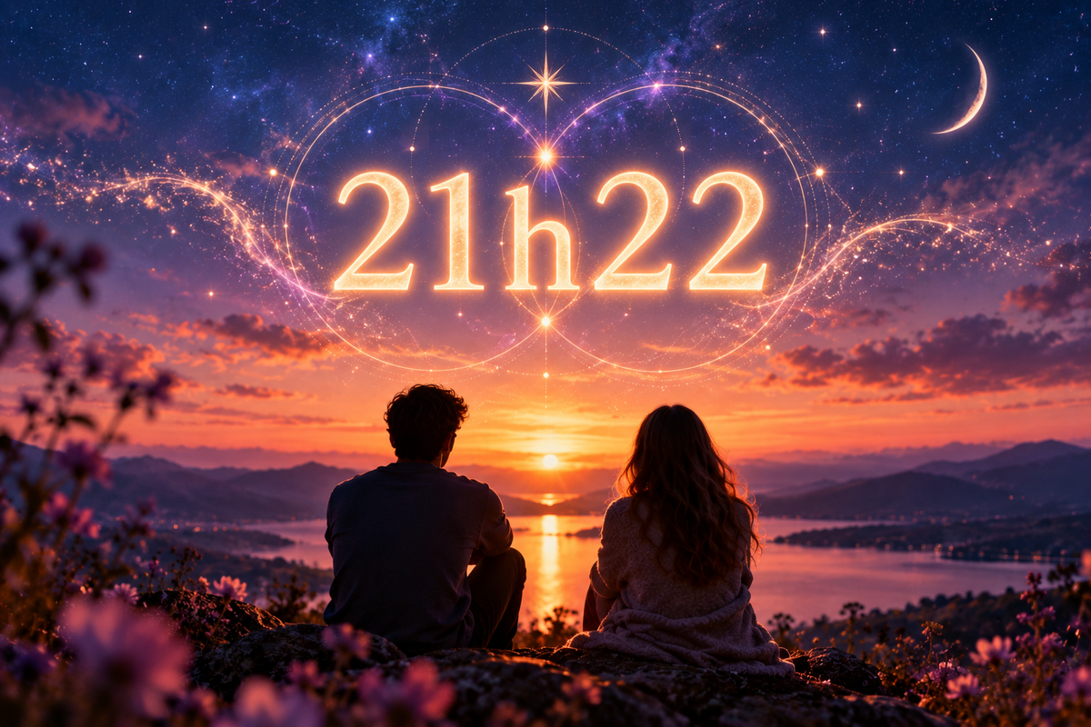 21h22 : quelle signification en amour et sur le plan spirituel ?