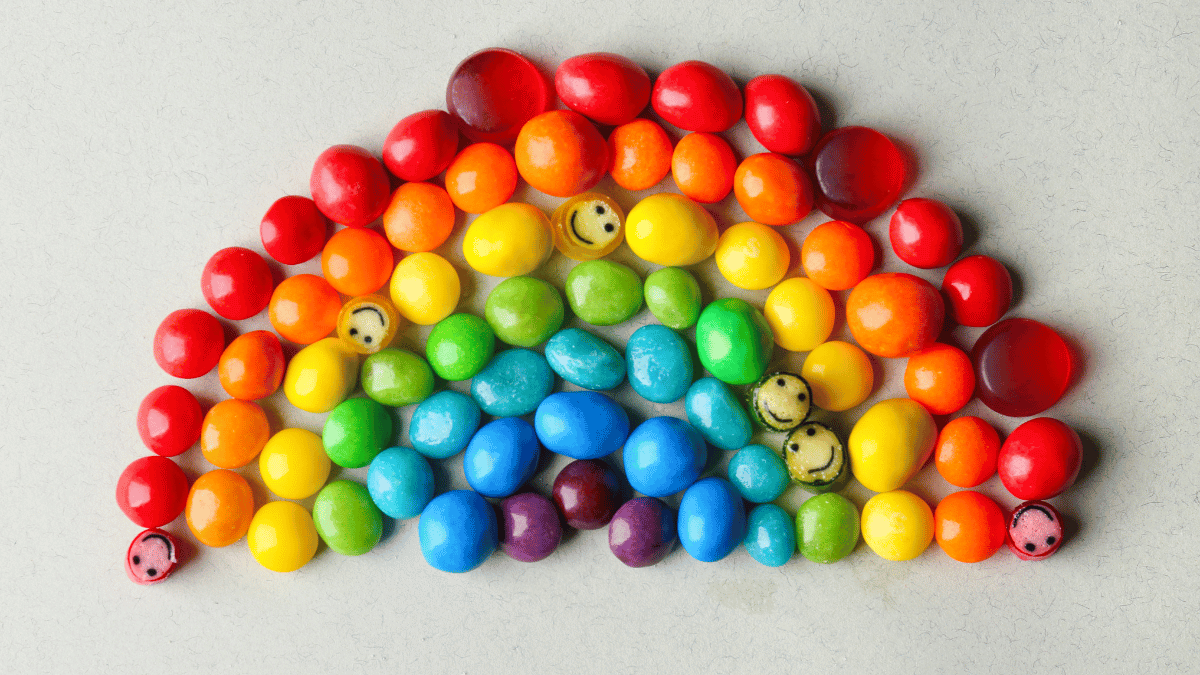 BONBON arc-en-ciel