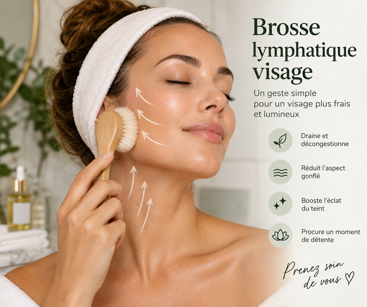Brosse lymphatique visage : bienfaits, utilisation et avis
