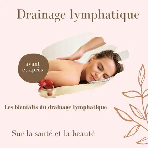 drainage lymphatique avant et après