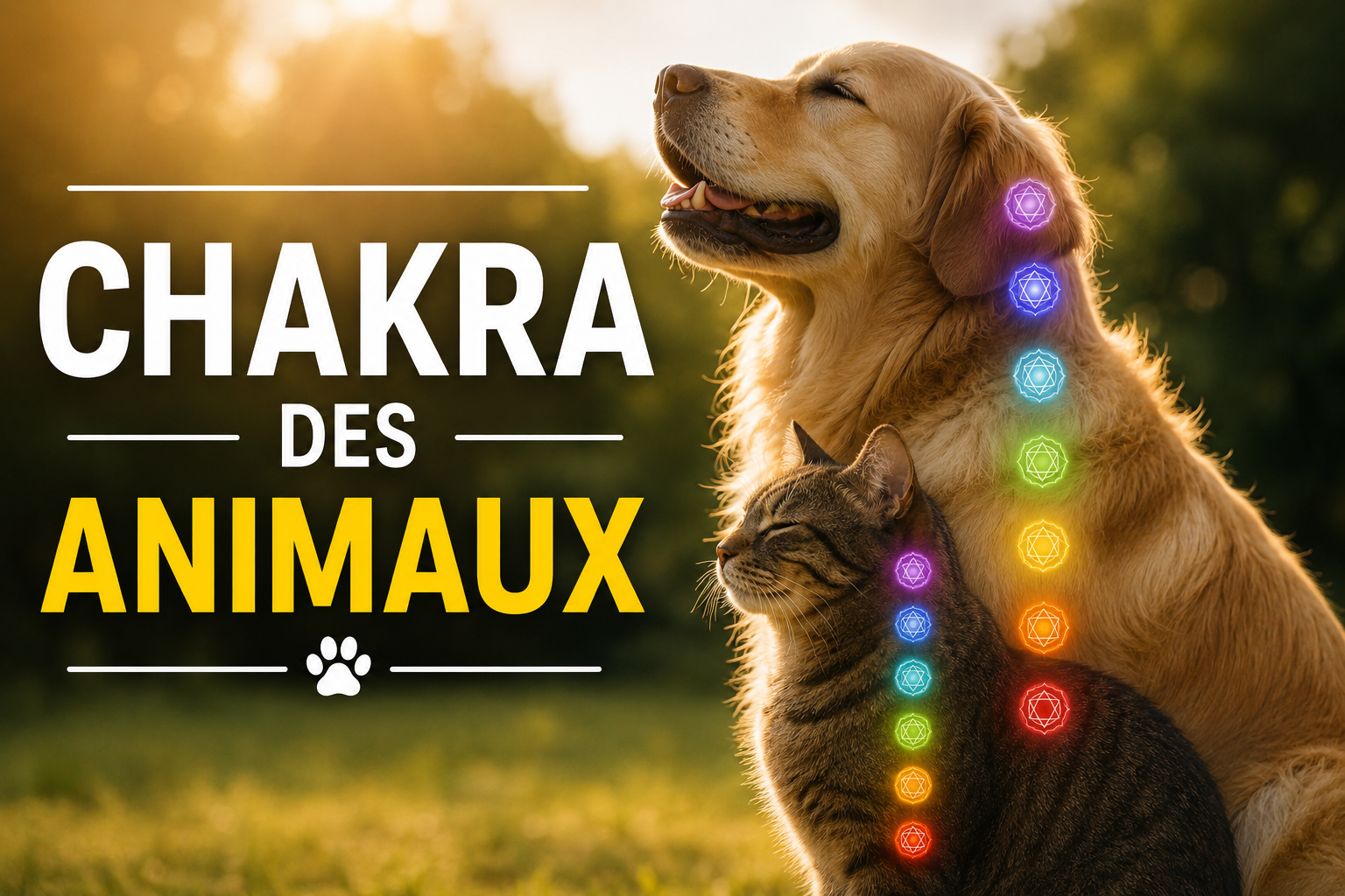 Chakra des animaux : comprendre leurs centres énergétiques