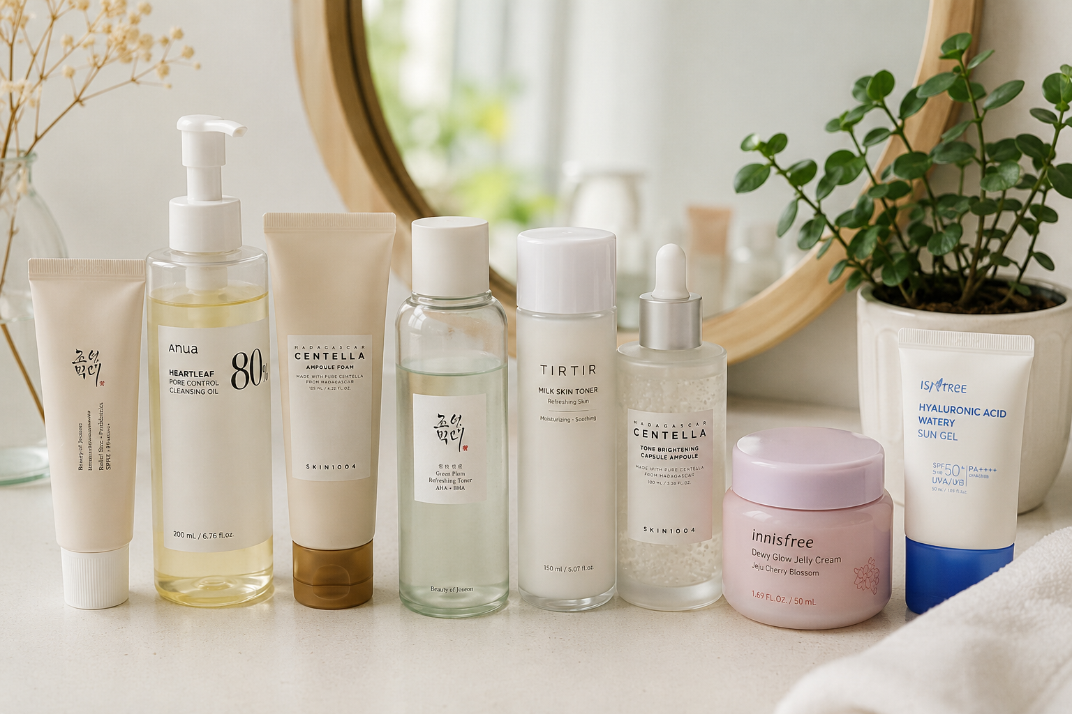 Routine skincare coréenne : les étapes essentielles