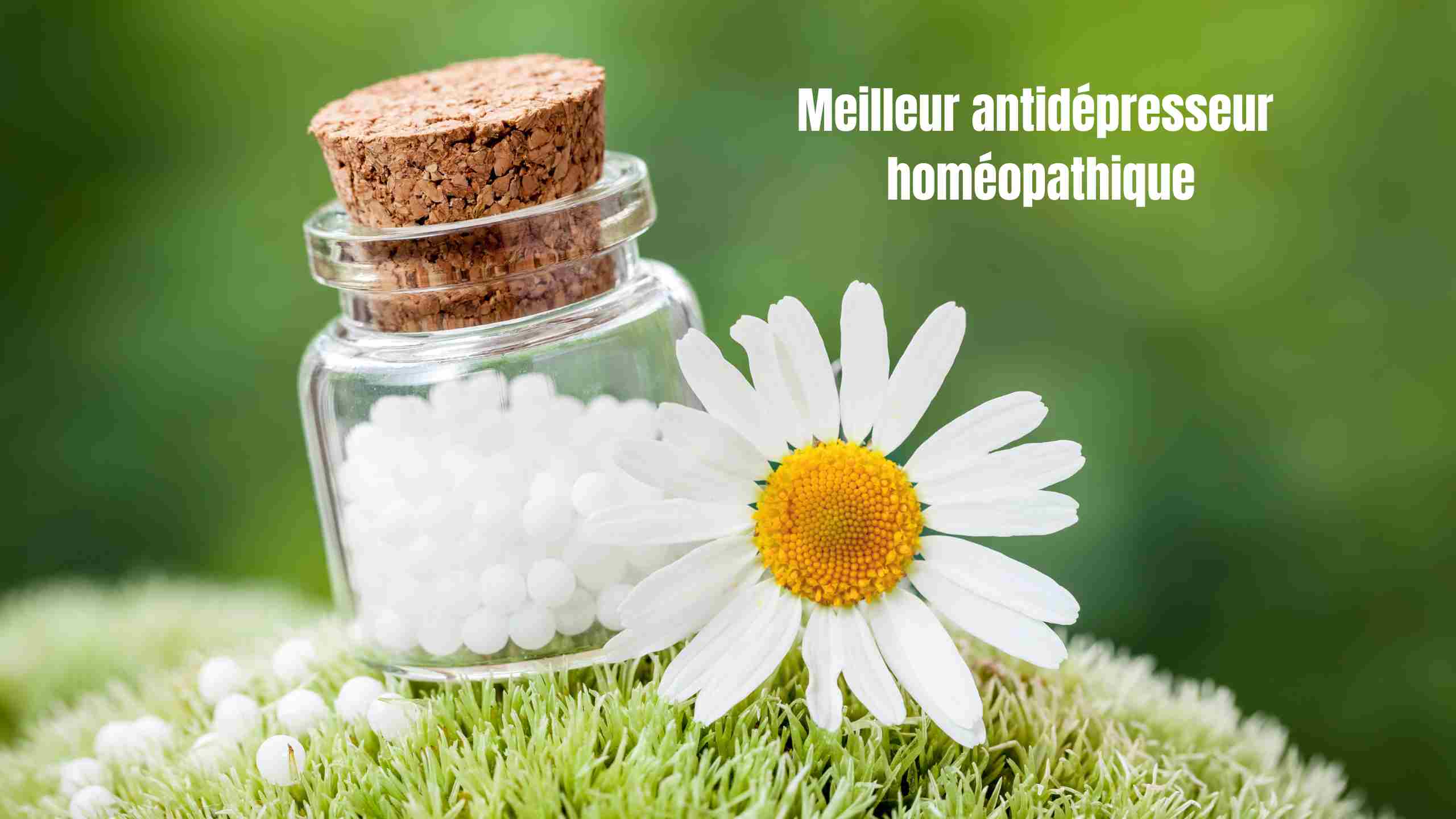 meilleur antidepresseur homeopathie