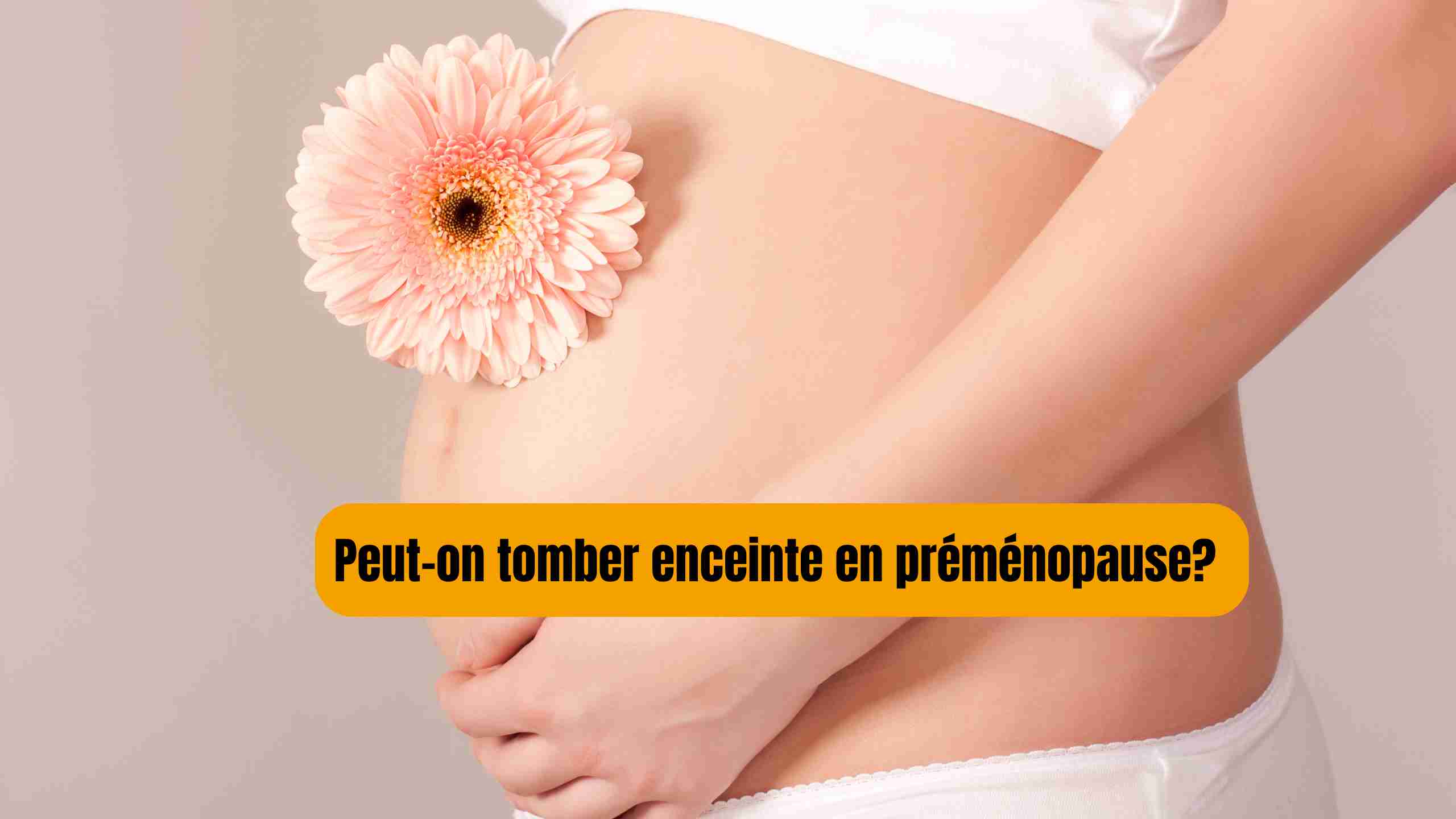 peut-on tomber enceinte en premenopause