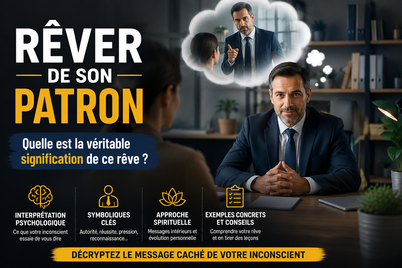 Rêver de son patron : quelle est la véritable signification de ce rêve ?