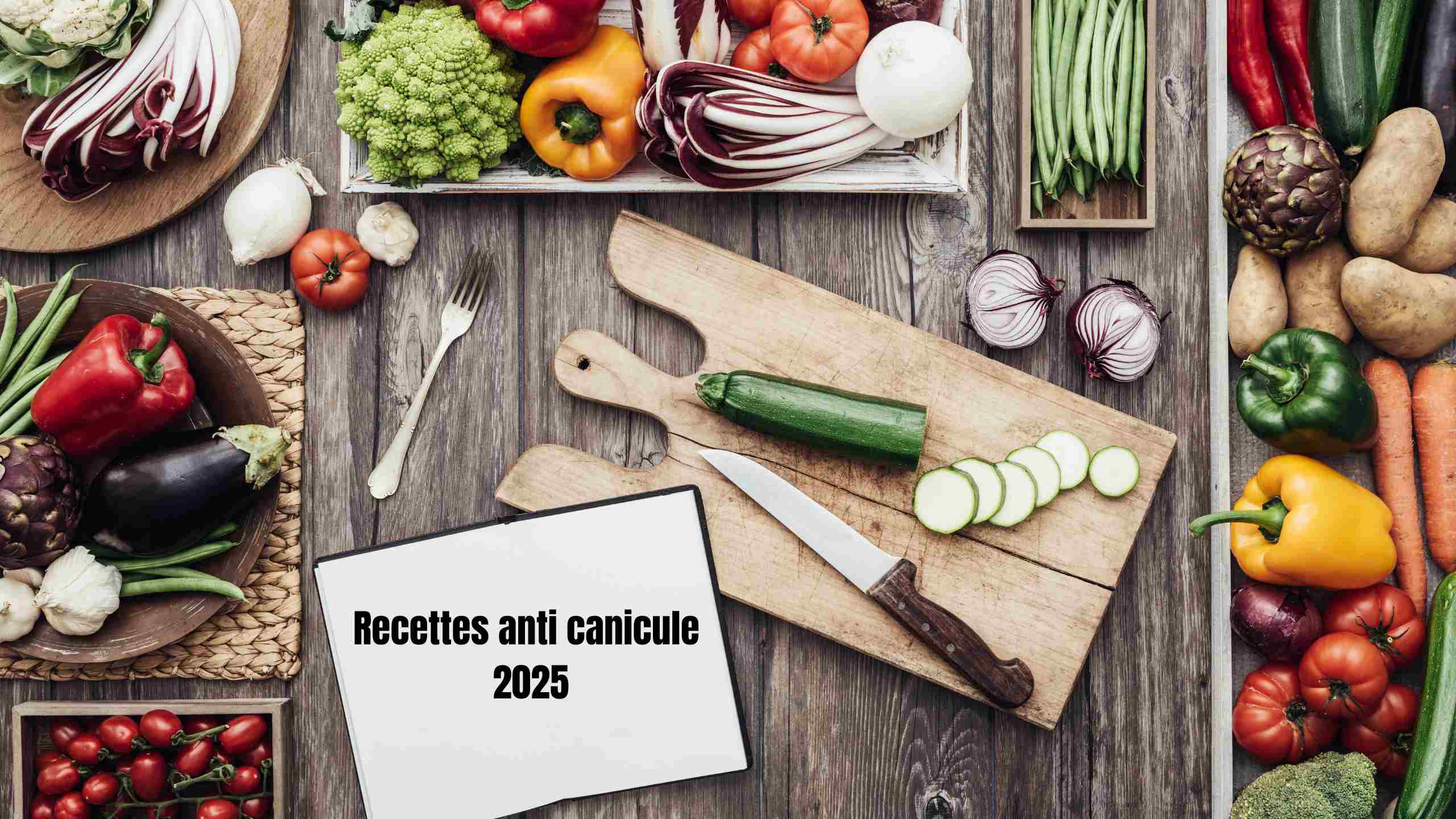 Recettes canicule 2025: Que manger quand il fait vraiment très chaud ?