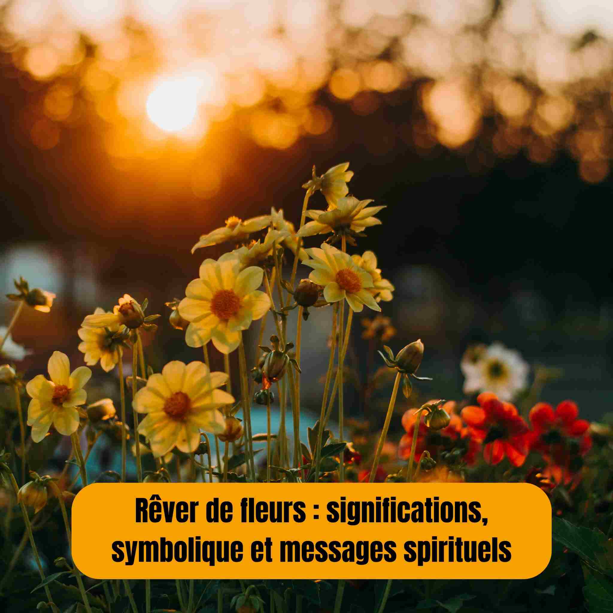 Rêver de fleurs : significations, symbolique et messages spirituels