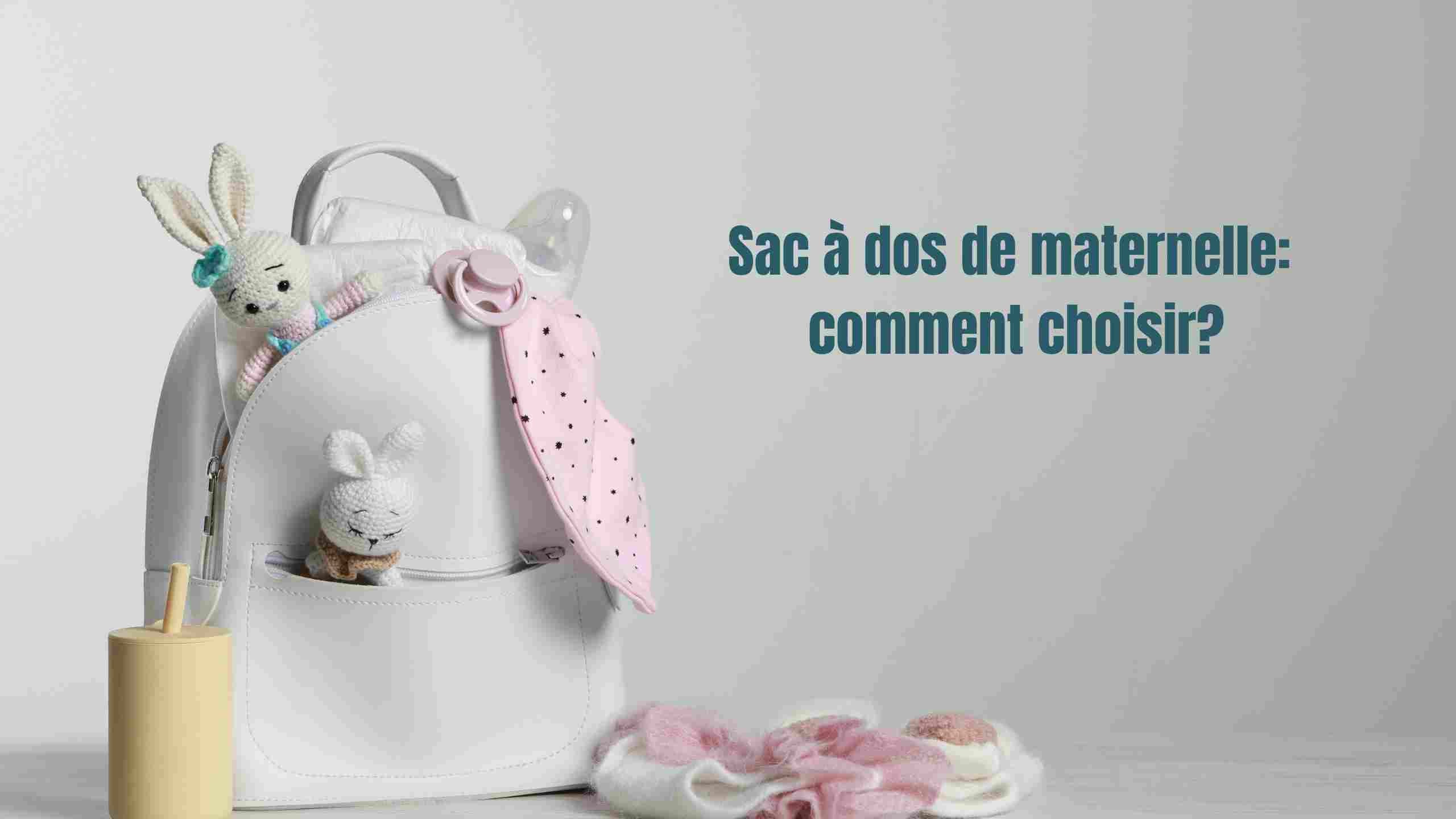 sac a dos de maternelle