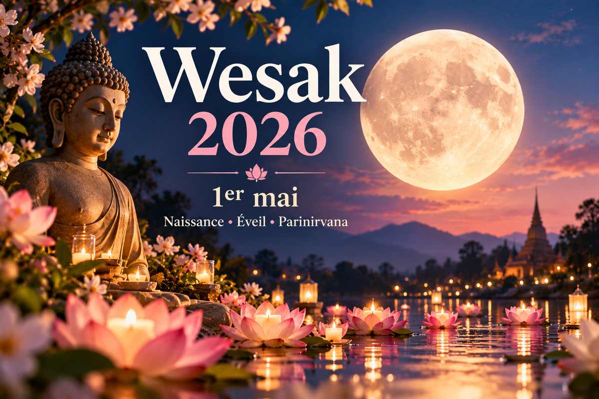 Wesak 2026 : date, signification et rituels de la fête bouddhiste