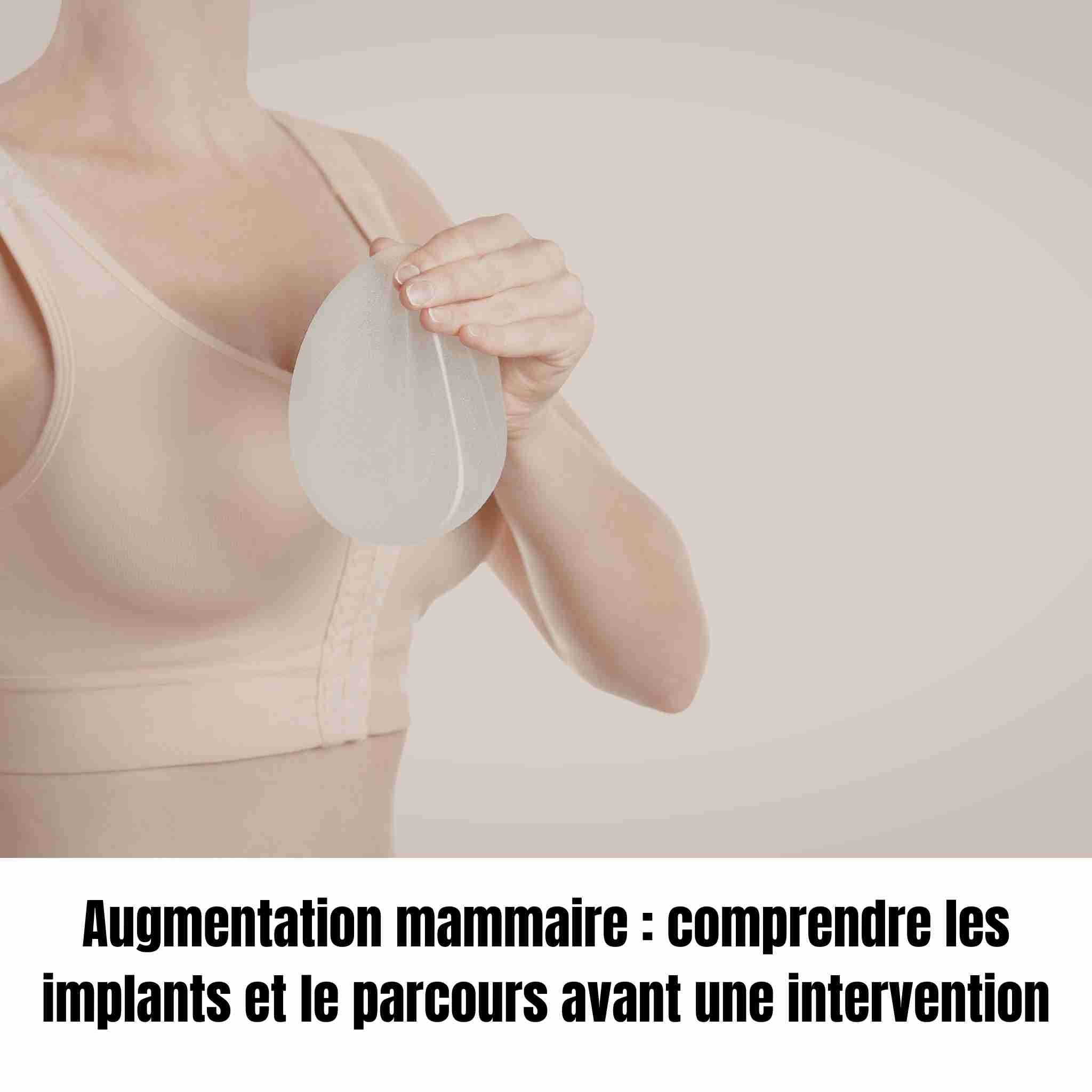 Augmentation mammaire : comprendre les implants et le parcours avant une intervention