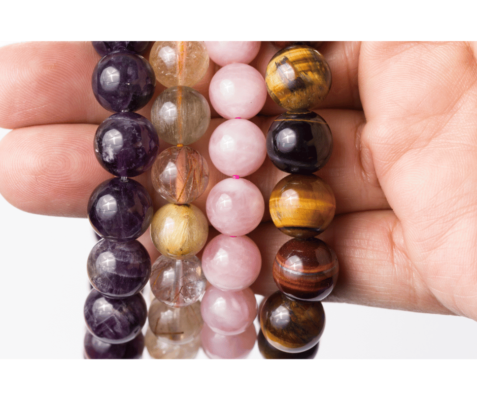 Bracelet En Pierre Naturelle – Création Unique – Neuf Avec étiquettes