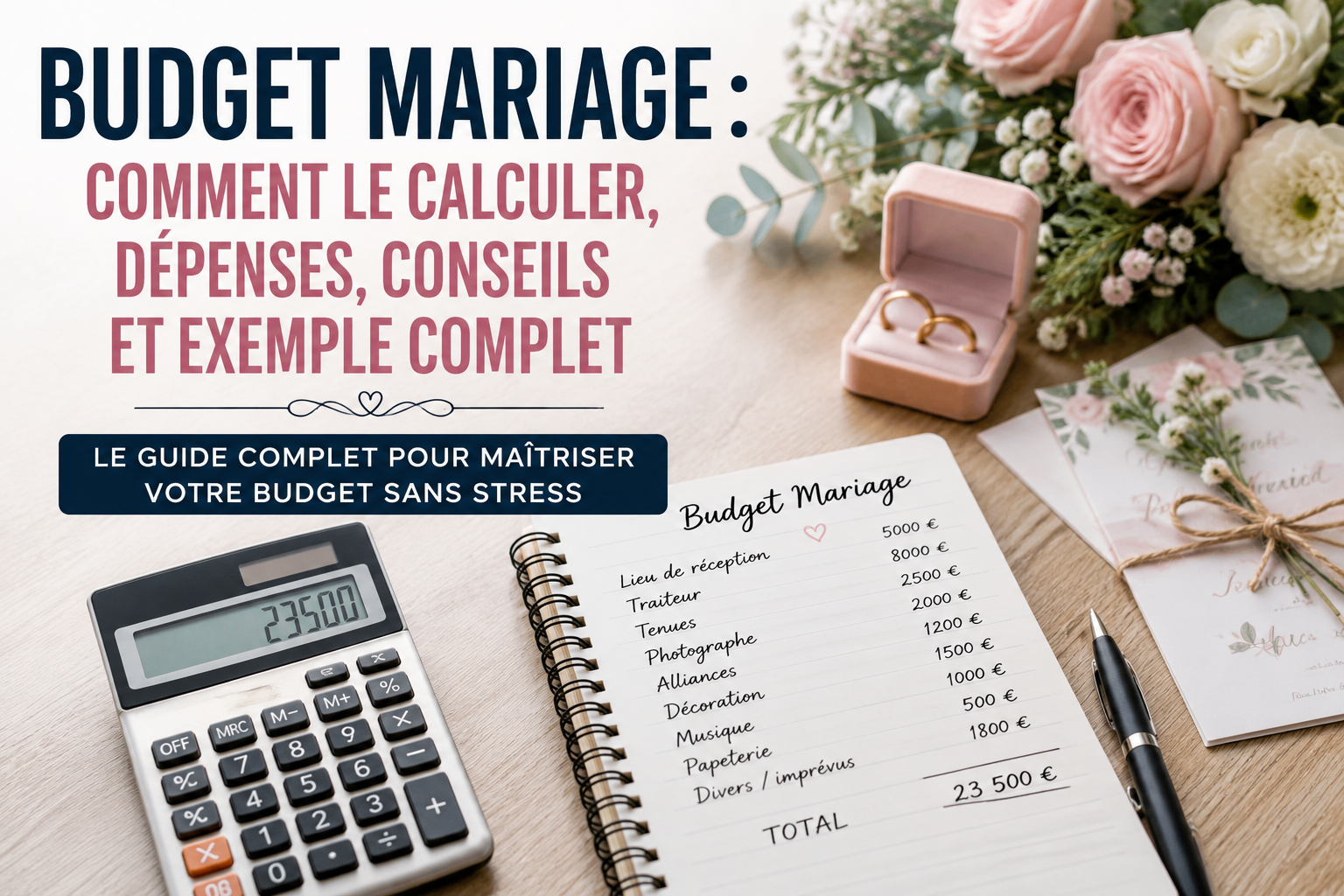 Budget mariage : comment prévoir les dépenses sans mauvaise surprise ?