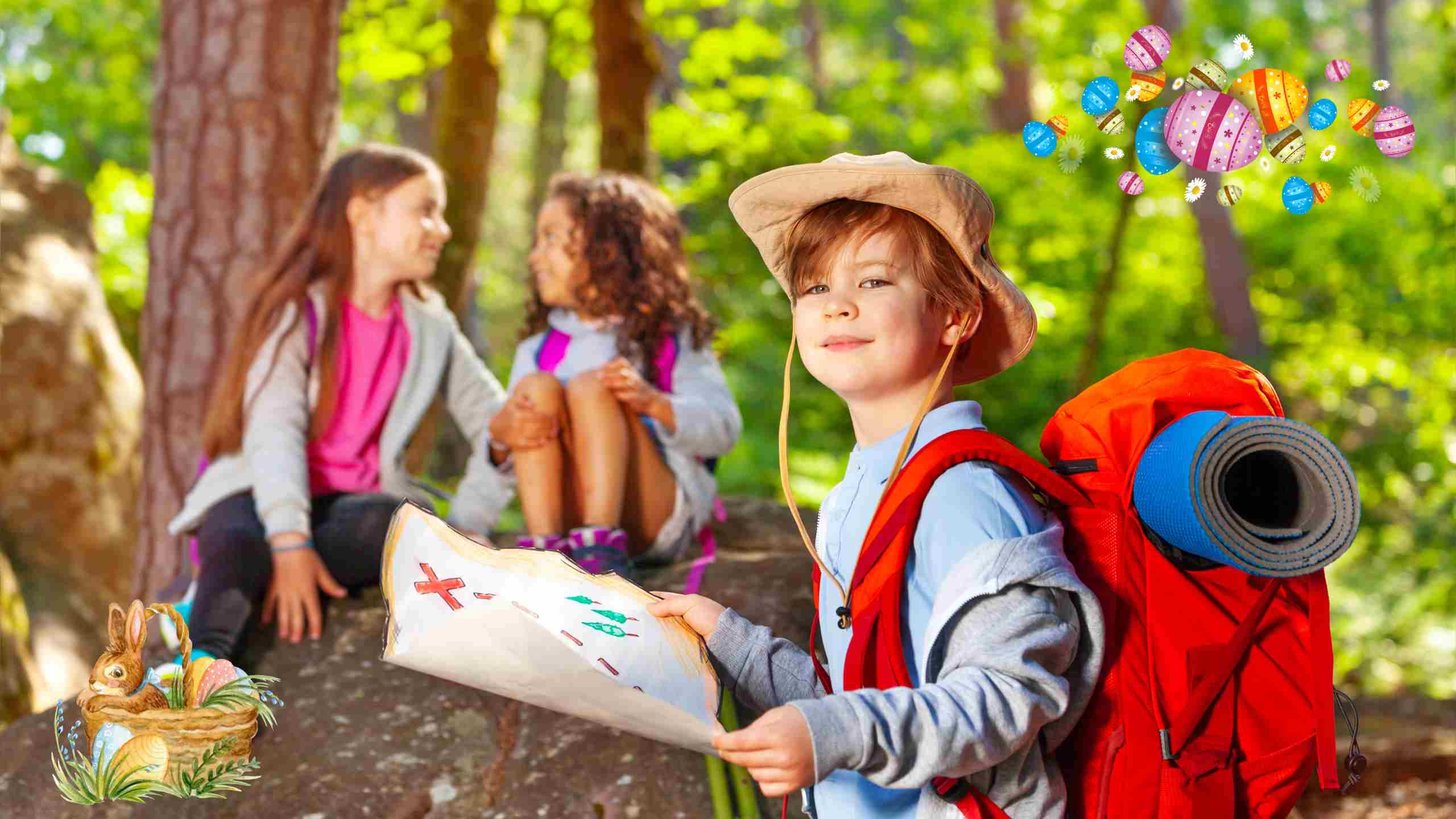 Chasse au trésor de Pâques à imprimer pour enfants de tous âges