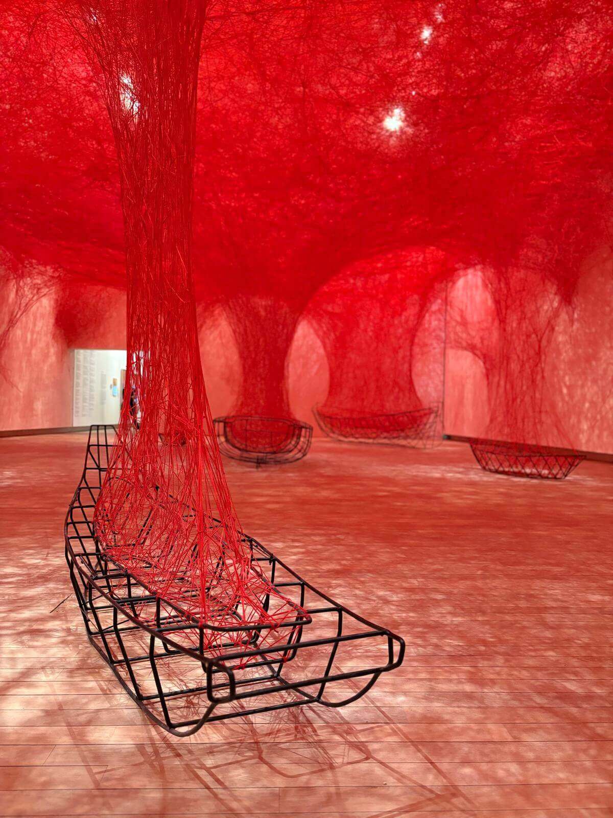 chiharu shiota billets grand palais