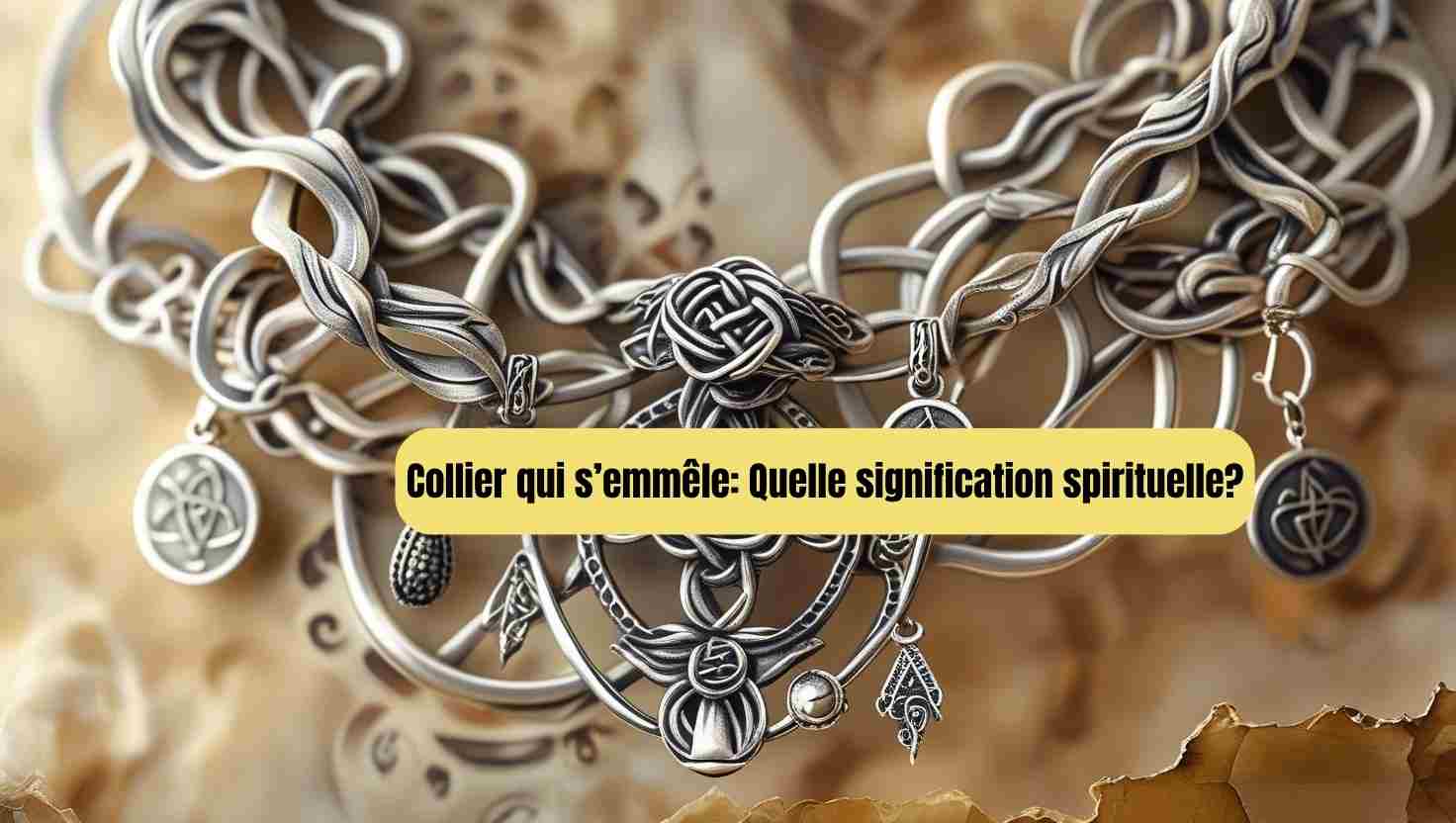 Collier qui s'emmêle: Quelle signification spirituelle?