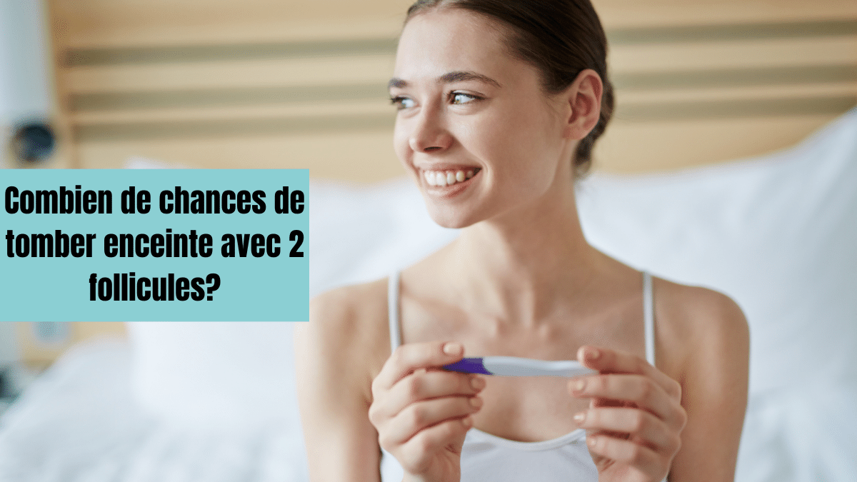 Combien de chances de tomber enceinte avec 2 follicules?