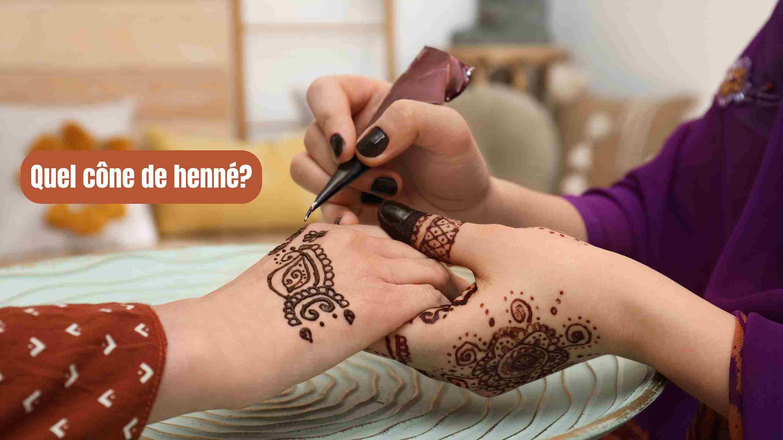 henna cone