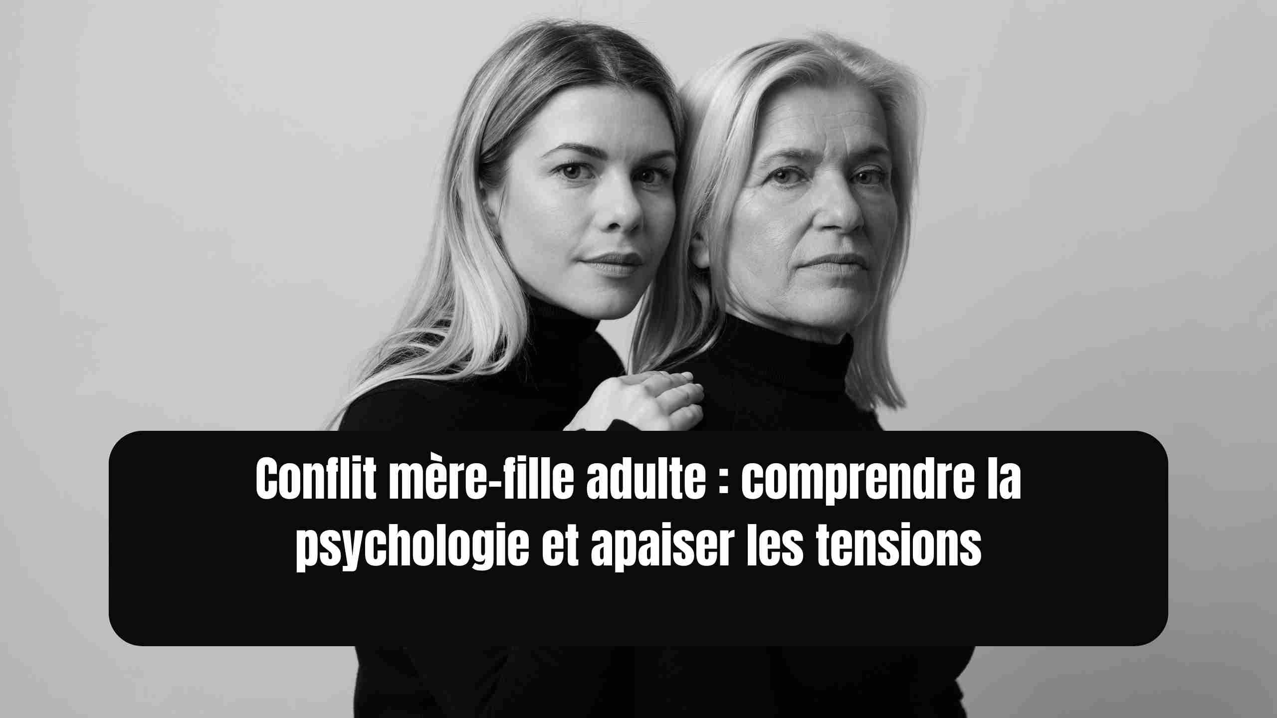 conflit mere-fille adulte psychologie