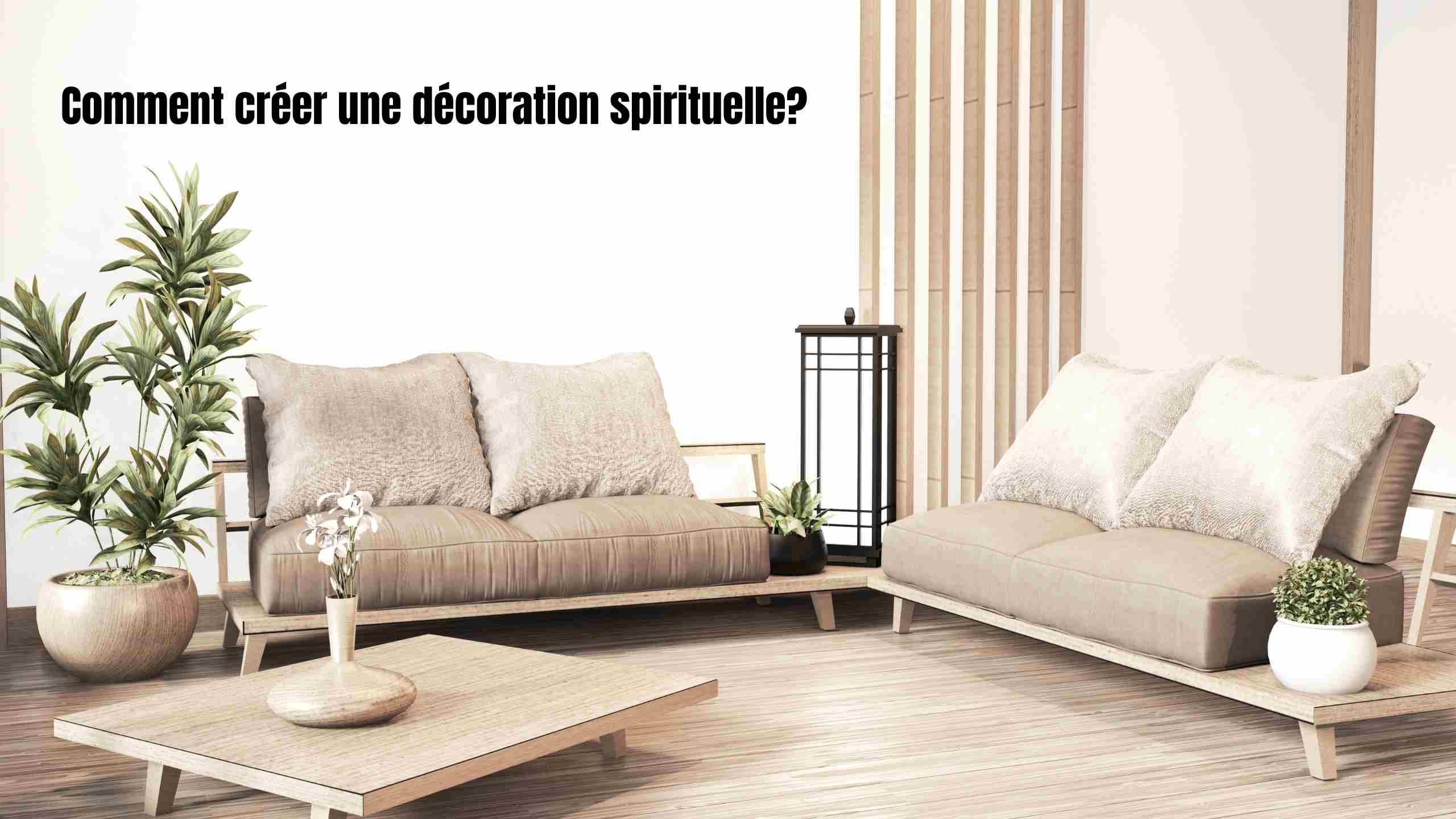 CREER UNE DECORATION SPIRITUELLE