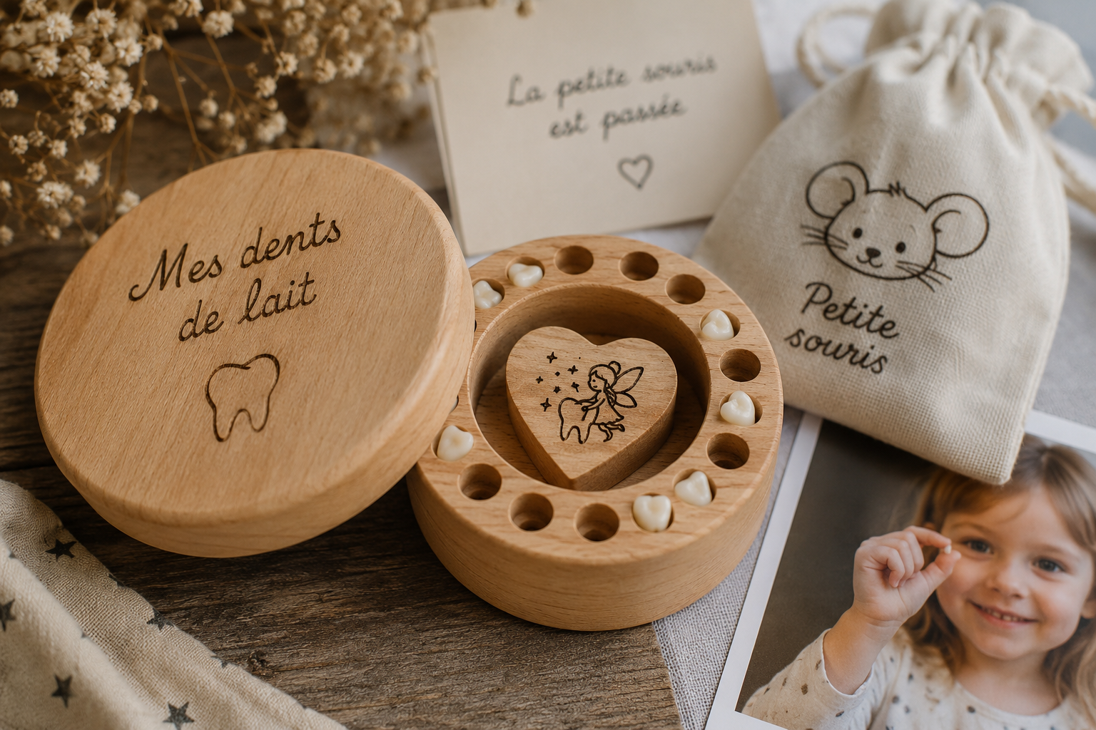 Dents de lait : Pourquoi les garder dans une boîte? Que signifient-elles ?