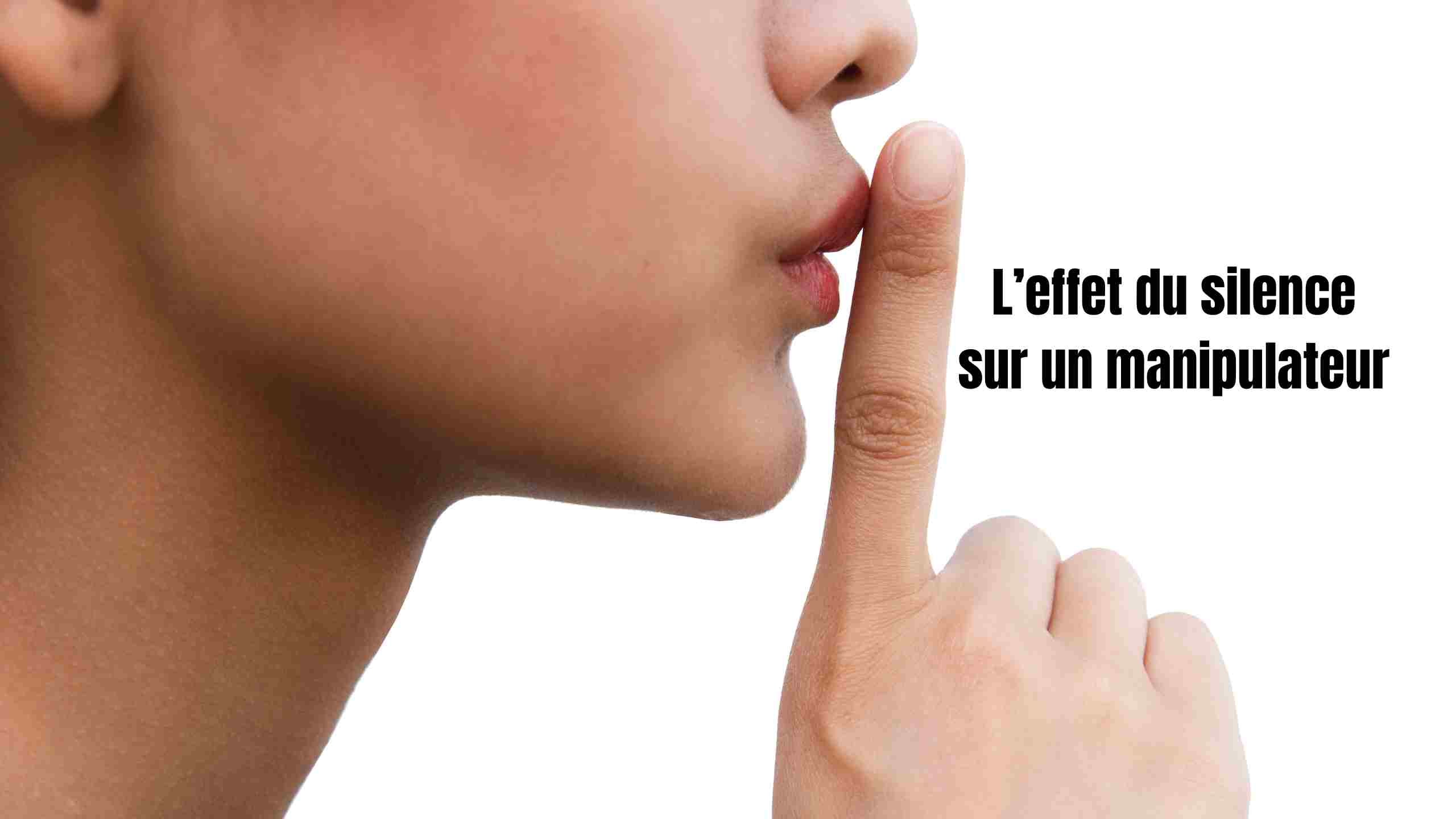 l'effet du silence sur un manipulateur