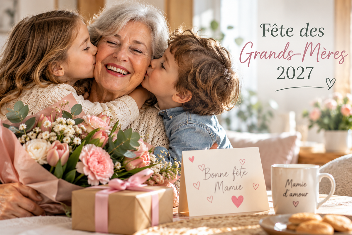 Fête des grands-mères 2027 : quelle date et comment souhaiter une bonne fête à sa mamie ?