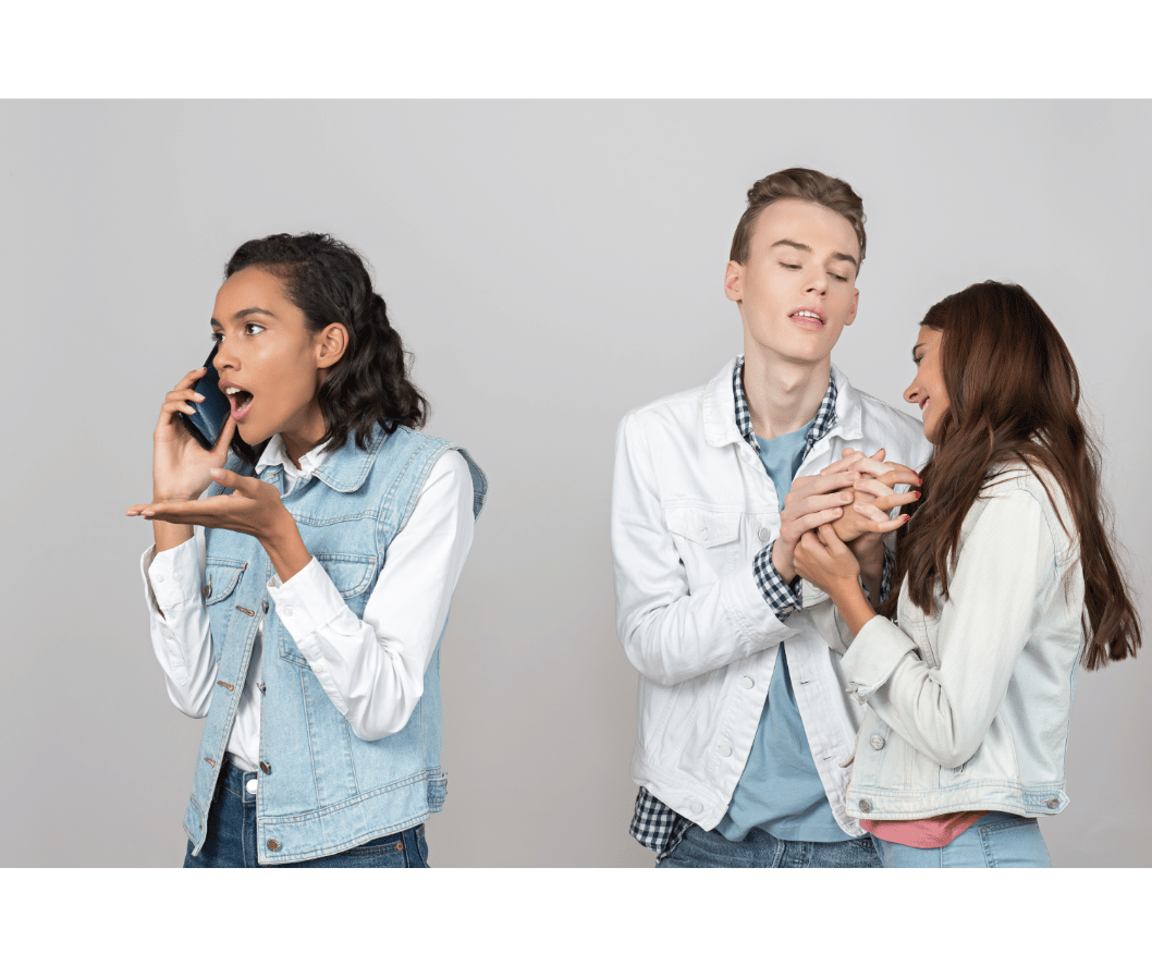 il aime une autre mais m'envoie des messages