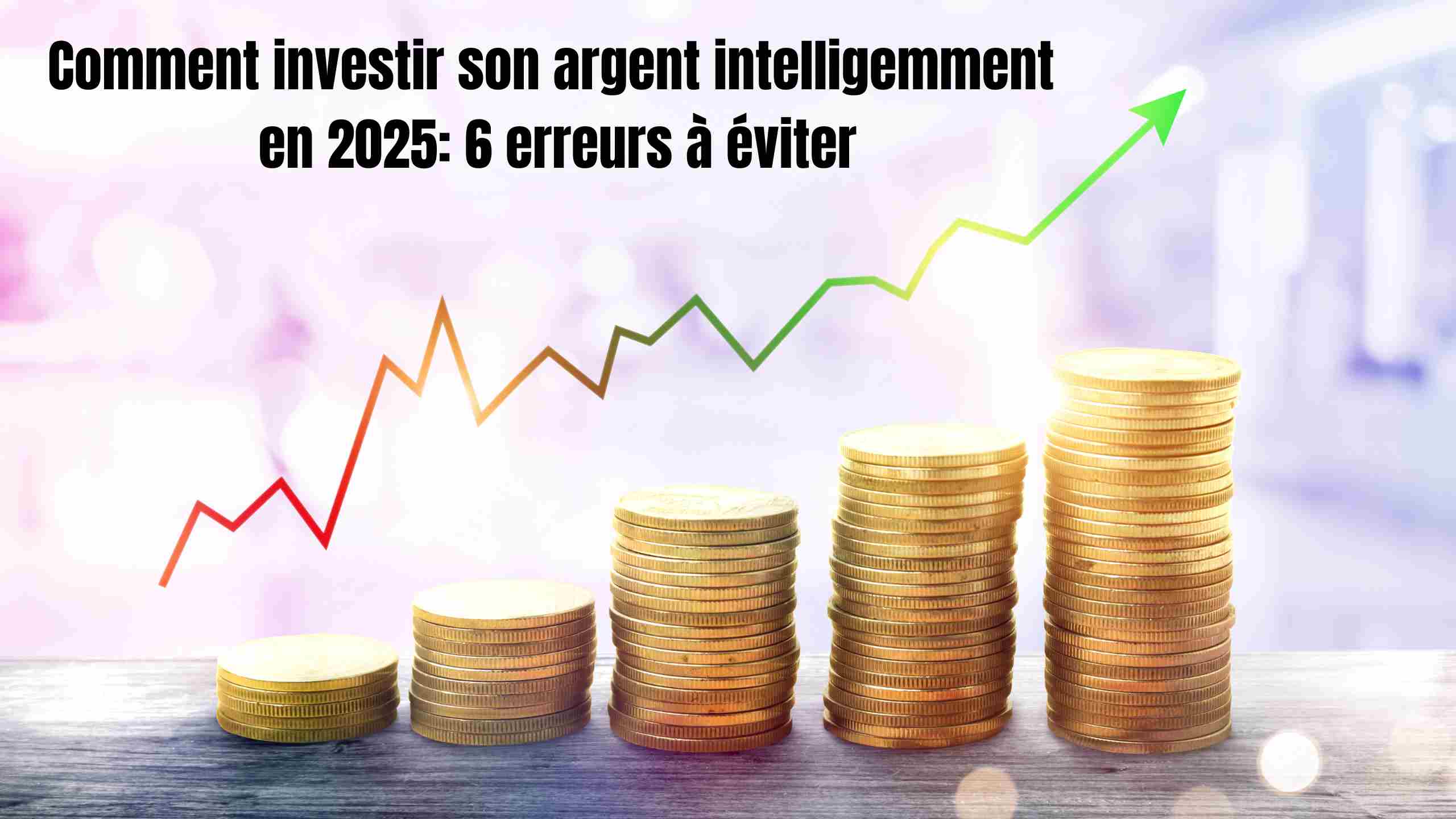 Comment investir son argent intelligemment en 2025: 6 erreurs à éviter