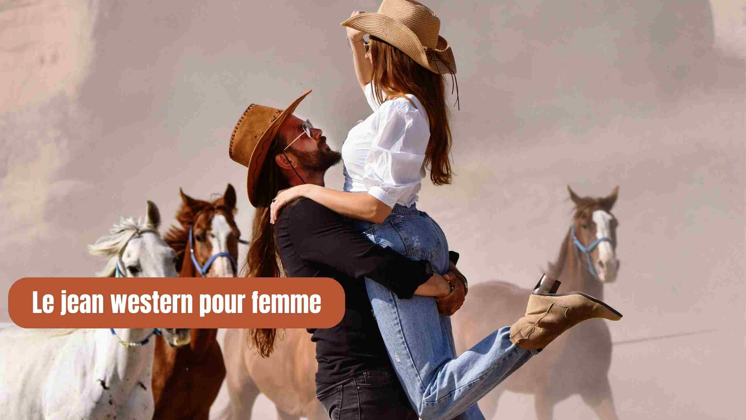 jean western femme
