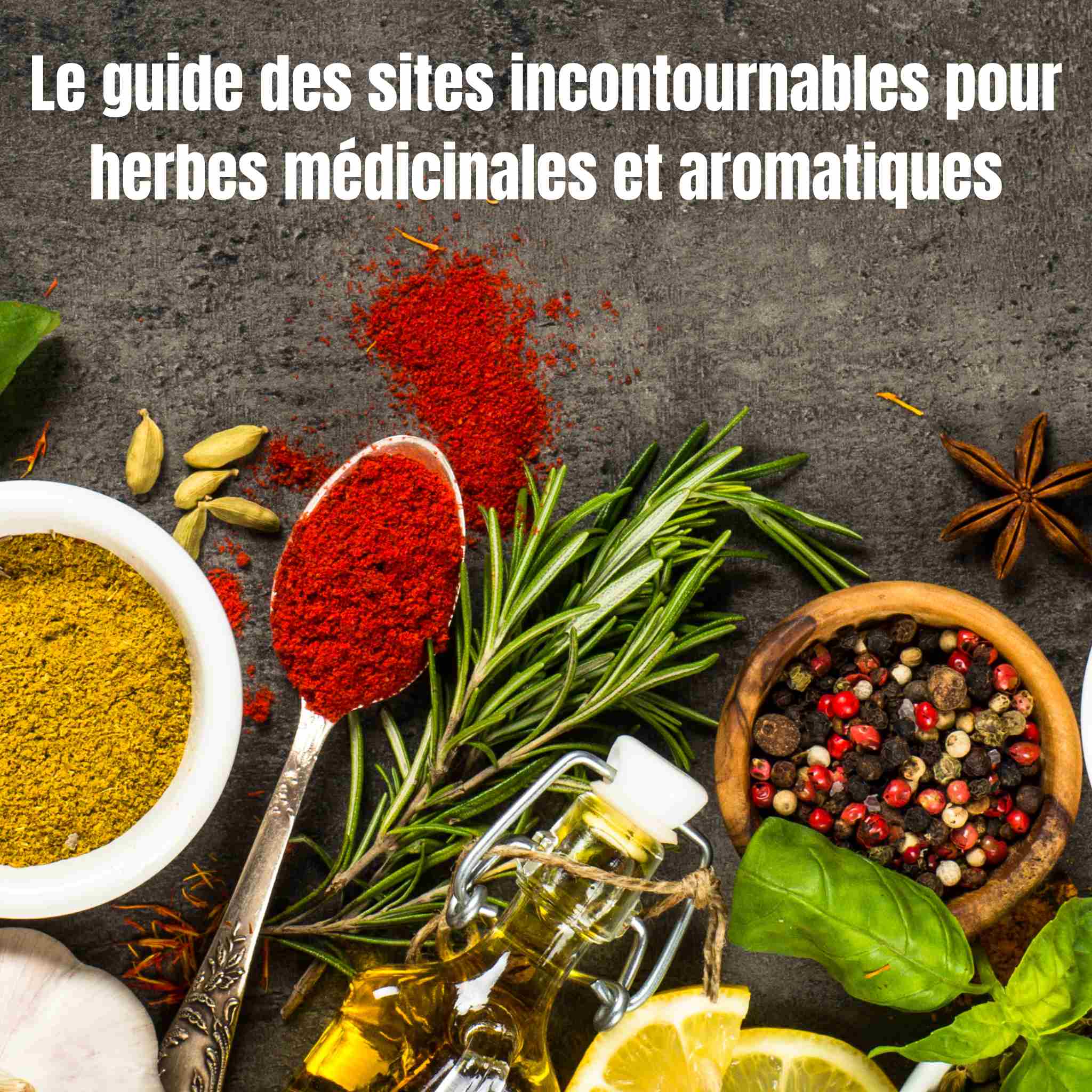Le guide des sites incontournables pour herbes médicinales et aromatiques