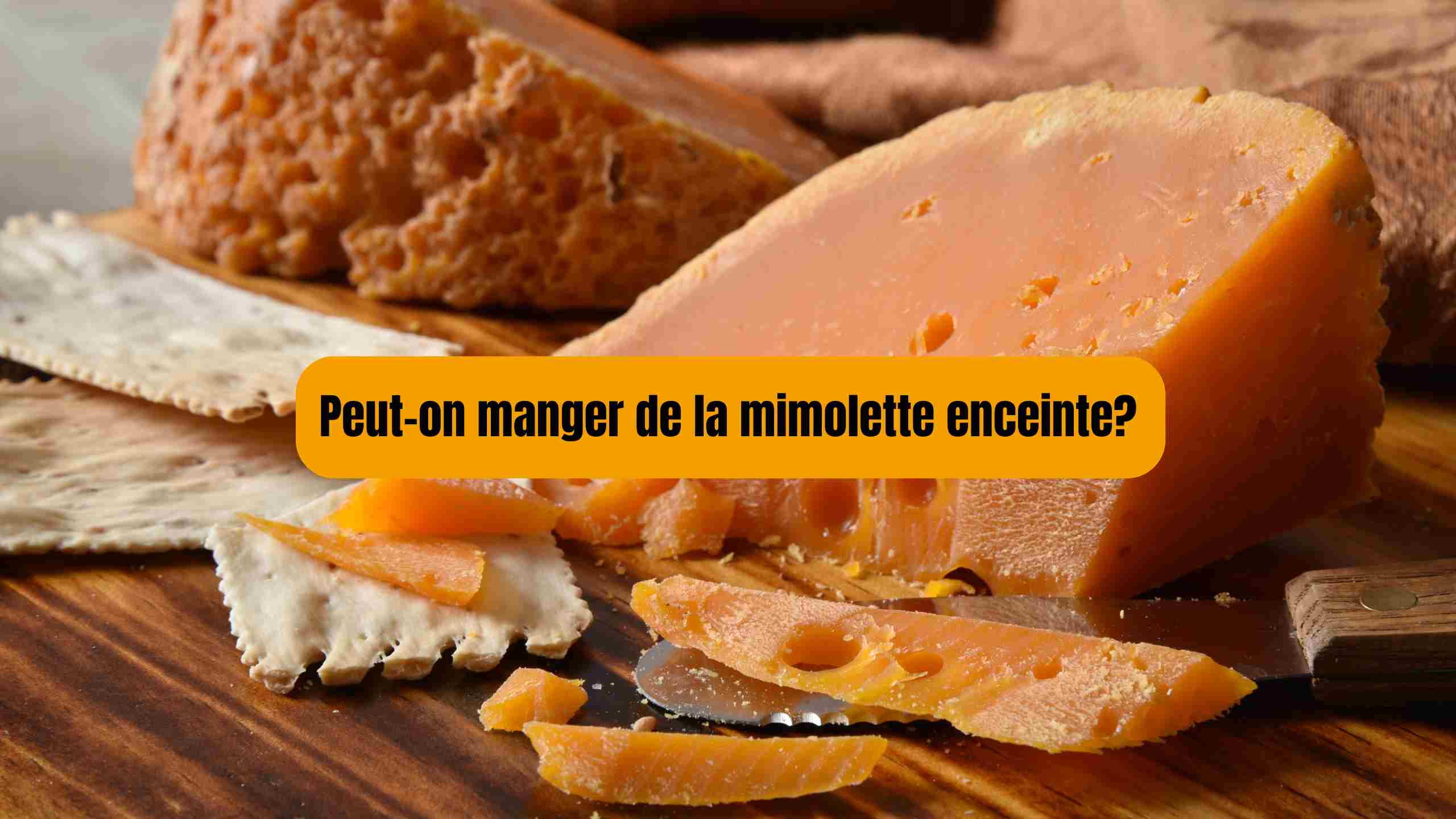 Peut-on manger de la mimolette enceinte ? Est-elle bonne pour la santé ?