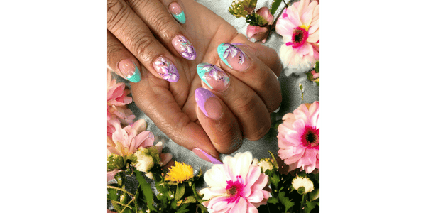 nail art printemps