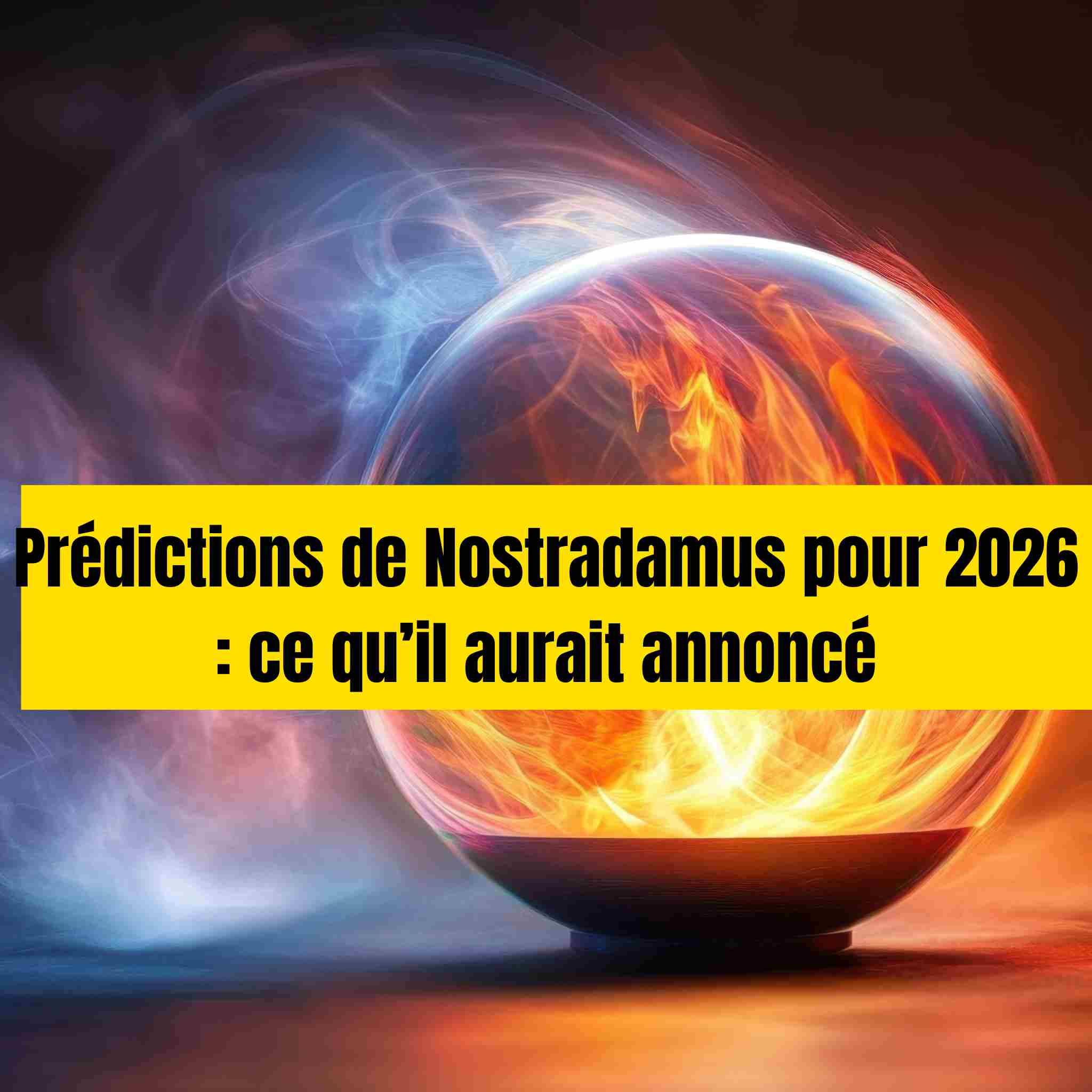 Prédictions de Nostradamus pour 2026 : ce qu’il aurait annoncé