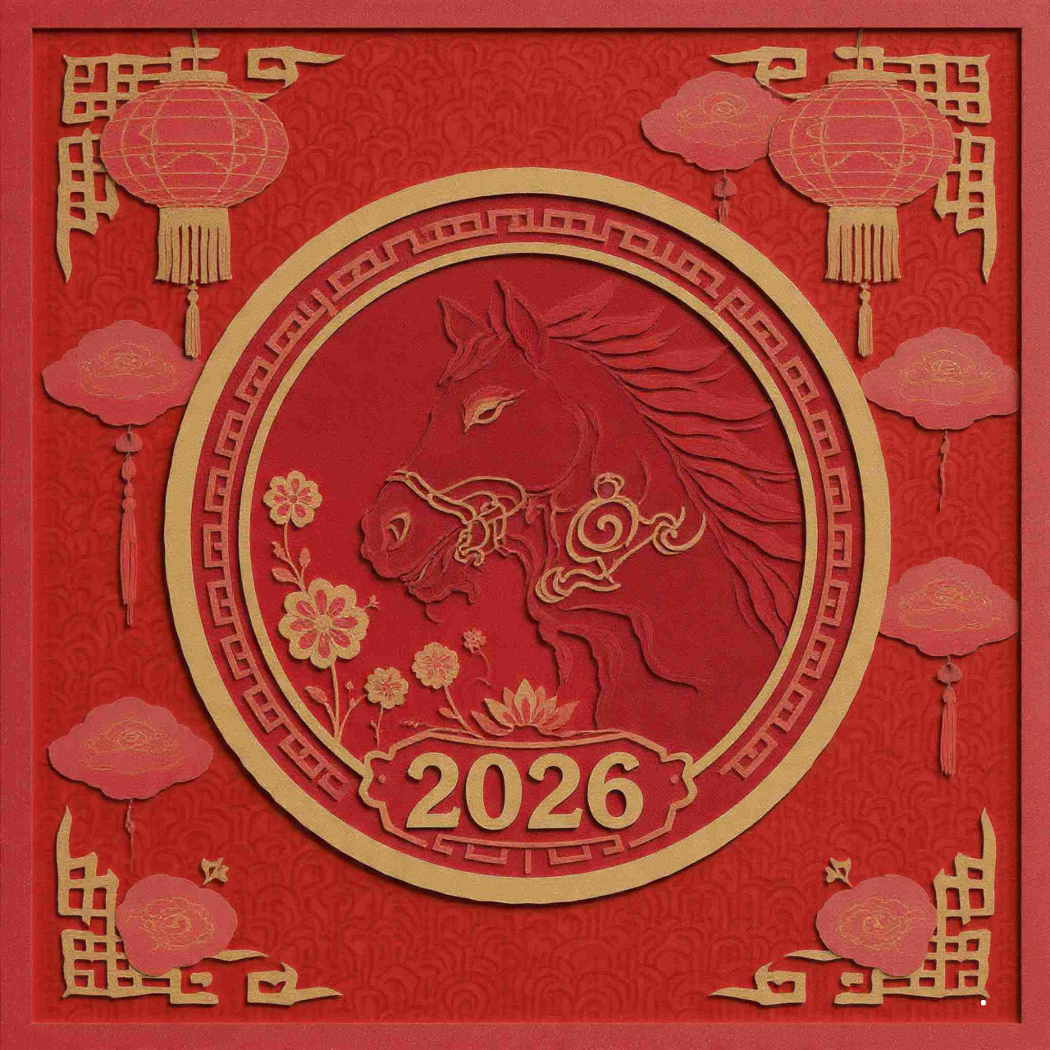 NOUVEL AN CHINOIS 2026 cheval