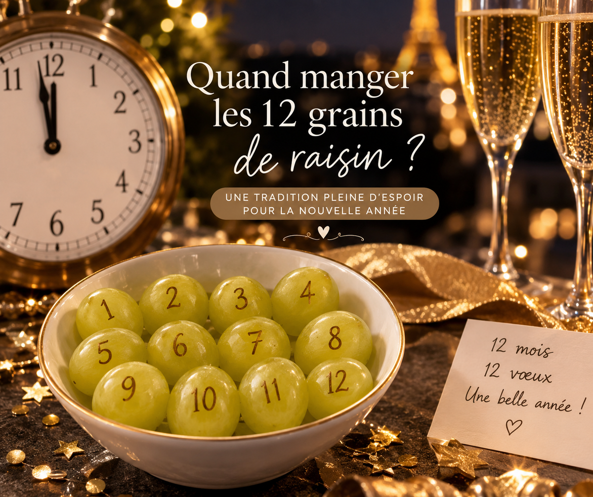 Quand manger les 12 grains de raisin au Nouvel An ?