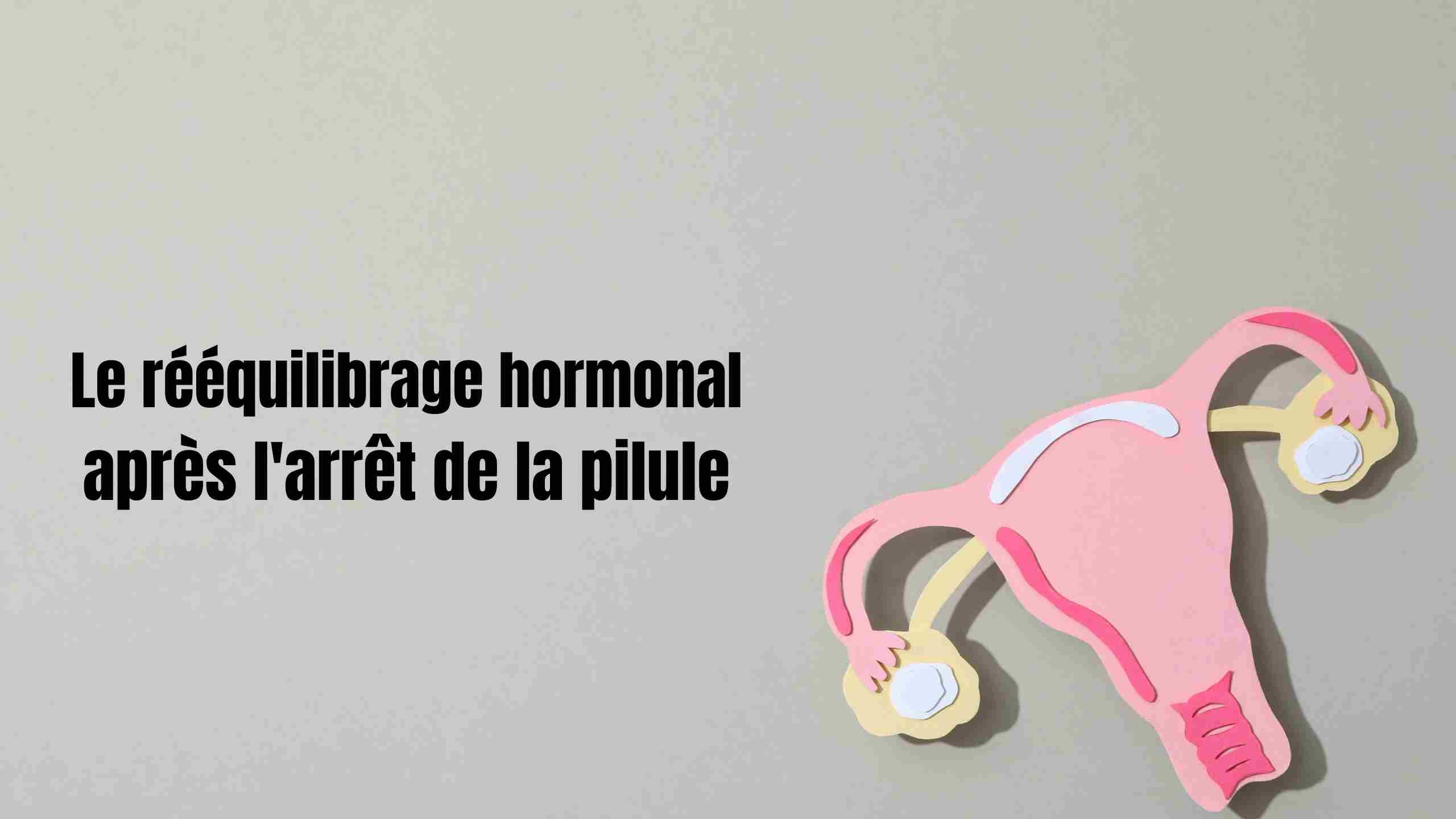Comment marche le rééquilibrage hormonal après l'arrêt de la pilule?