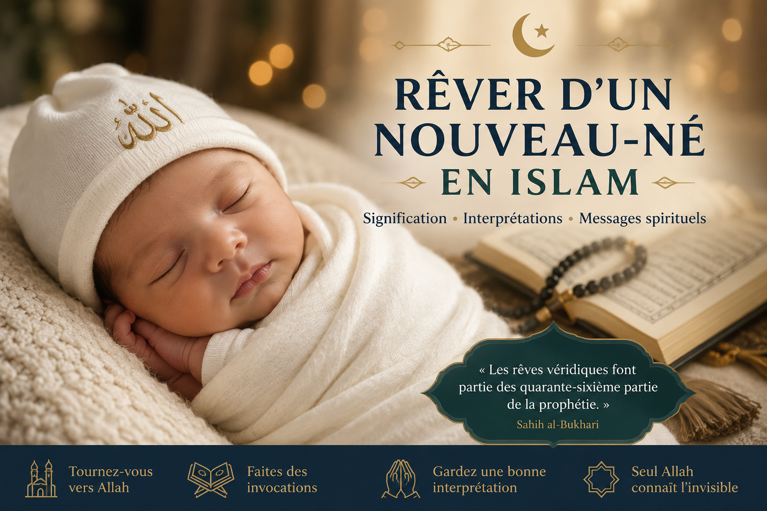Rêver d’un nouveau-né en islam : une naissance symbolique dans le monde des rêves