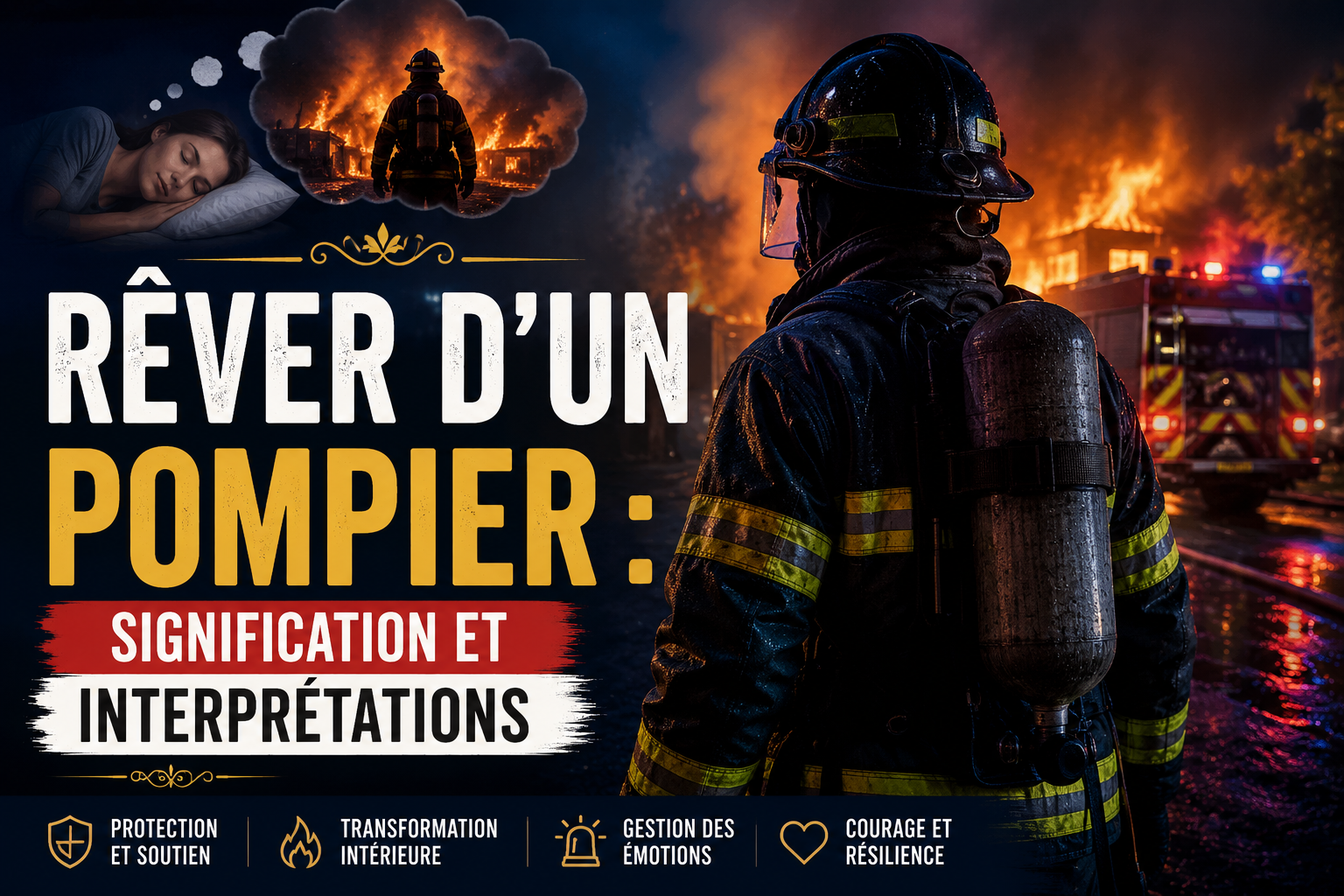 Rêver d'un pompier : quelle est la signification de ce rêve ?