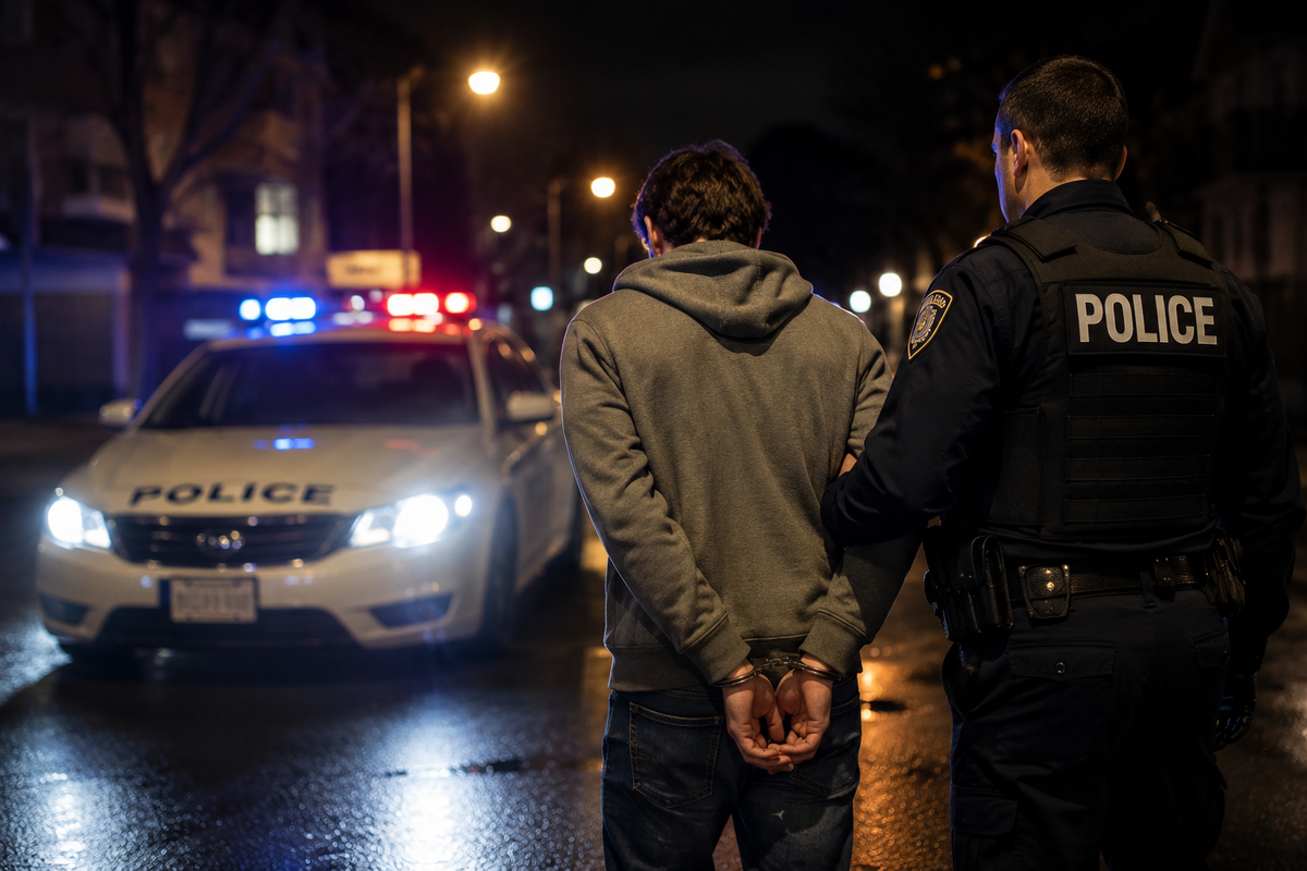 Rêver de se faire arrêter par la police : que signifie ce rêve ?