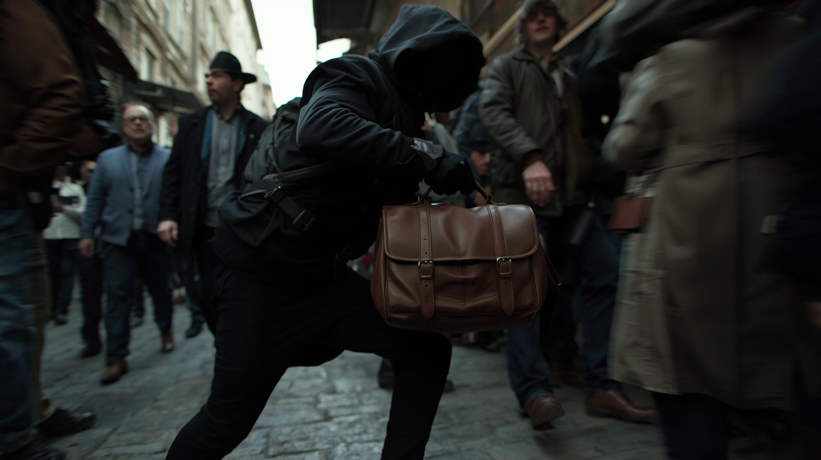 rever de se faire voler son sac