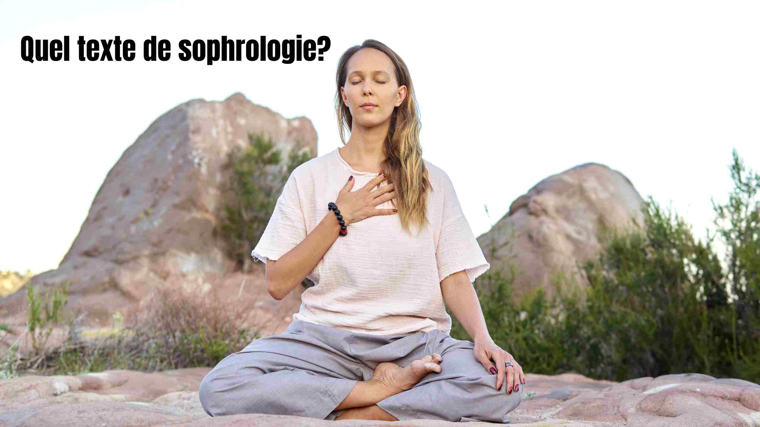 sophrologie texte