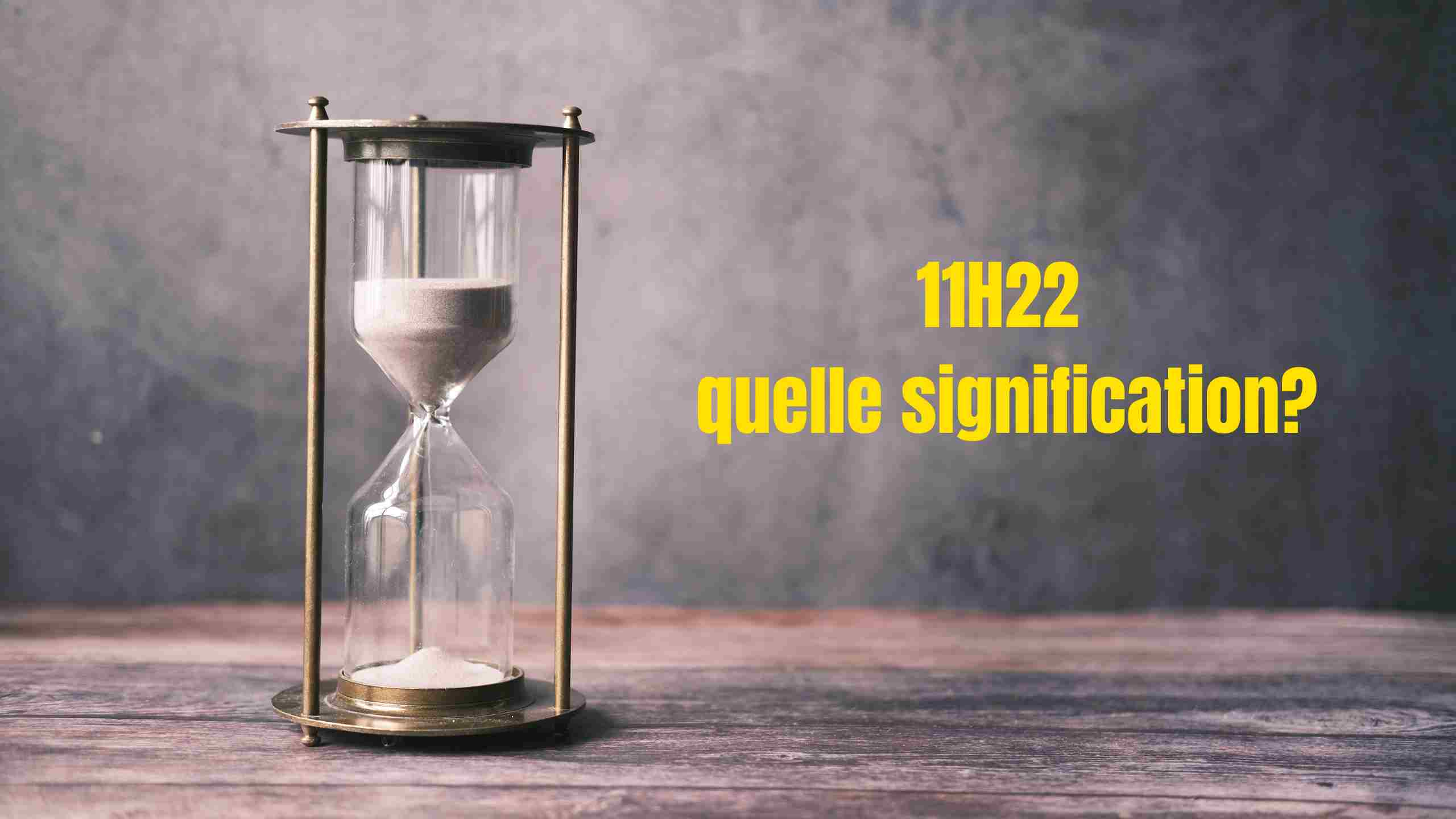 11H22 SIGNIFICATION