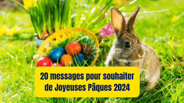 20 sms messages pour souhaiter de joyeuses paques 2024