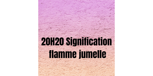 20h20  signification flamme jumelle