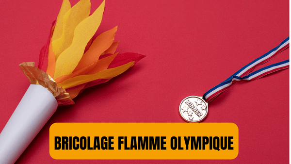 bricolage flamme olympique