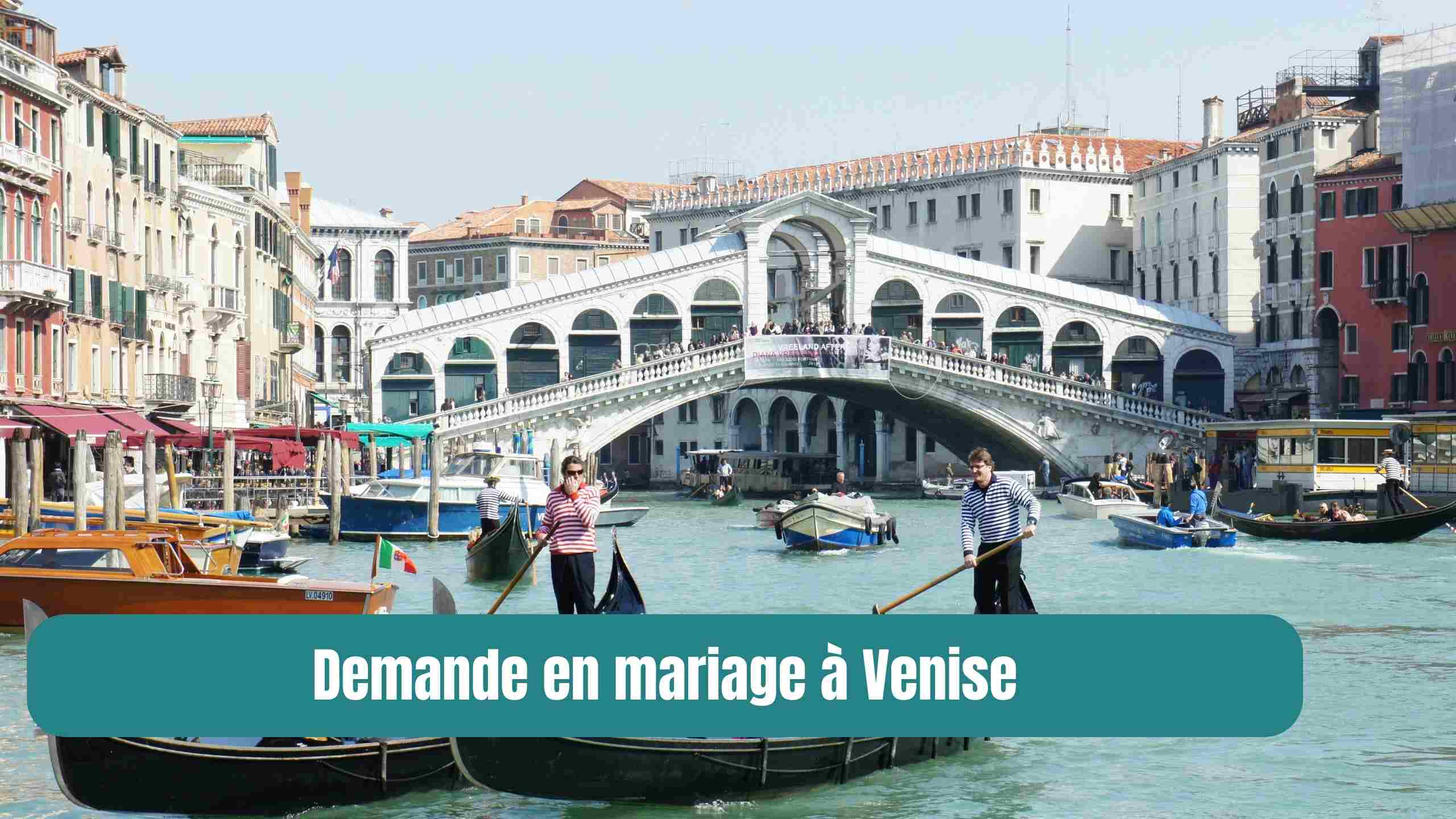 demande en mariage venise