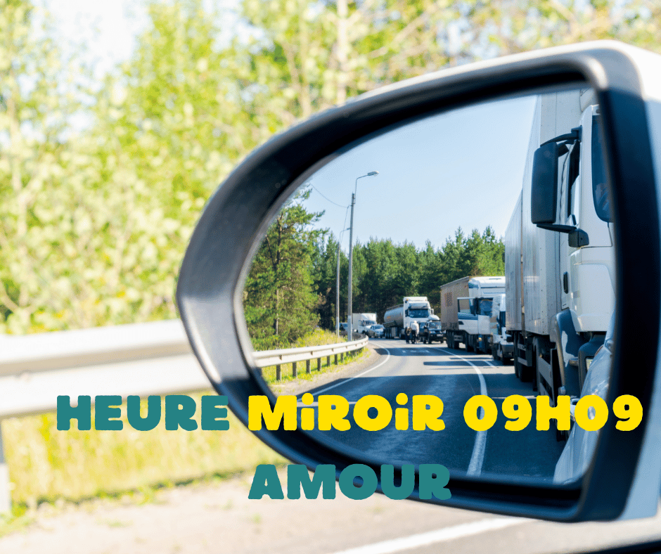 Heure miroir 09h09 amour