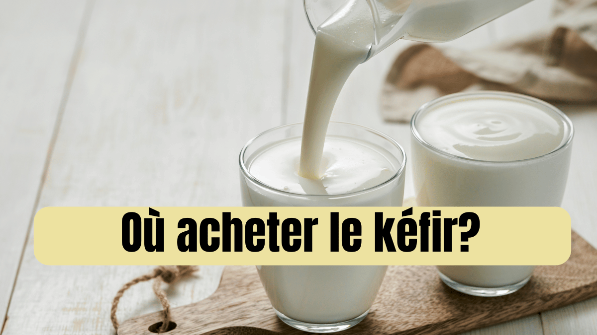 ou acheter le kéfir