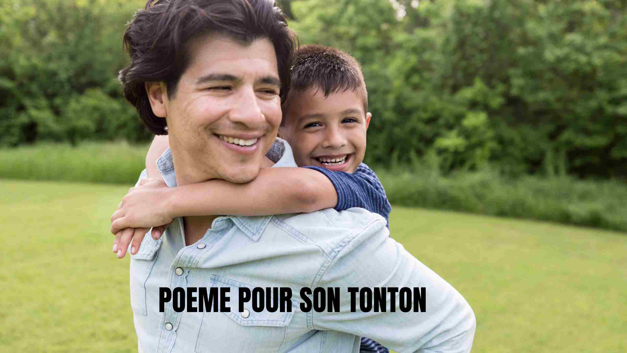 poeme pour son tonton