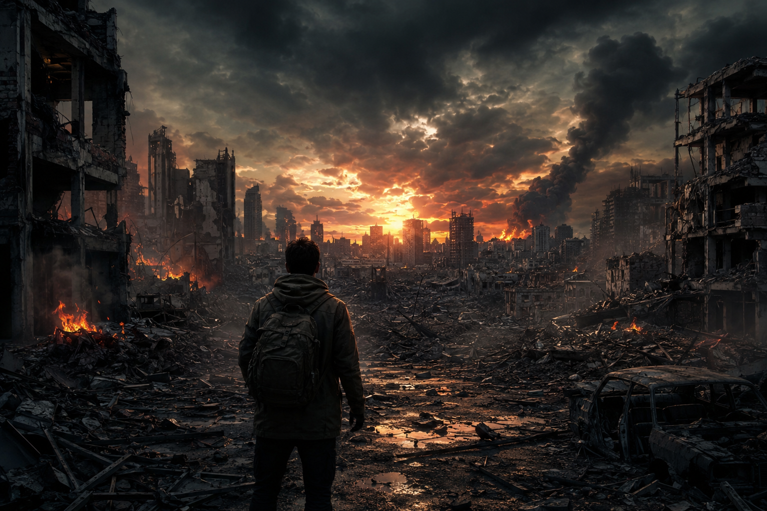 Rêver d’apocalypse : signification psychologique, spirituelle et peur du chaos